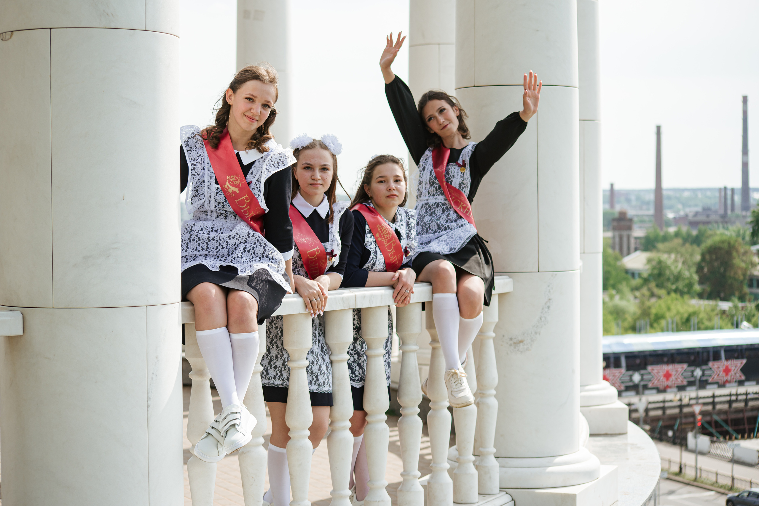 Последний звонок у 9 класса. Фотограф Екатерина Шереметова Ижевск Сарапул Воткинск