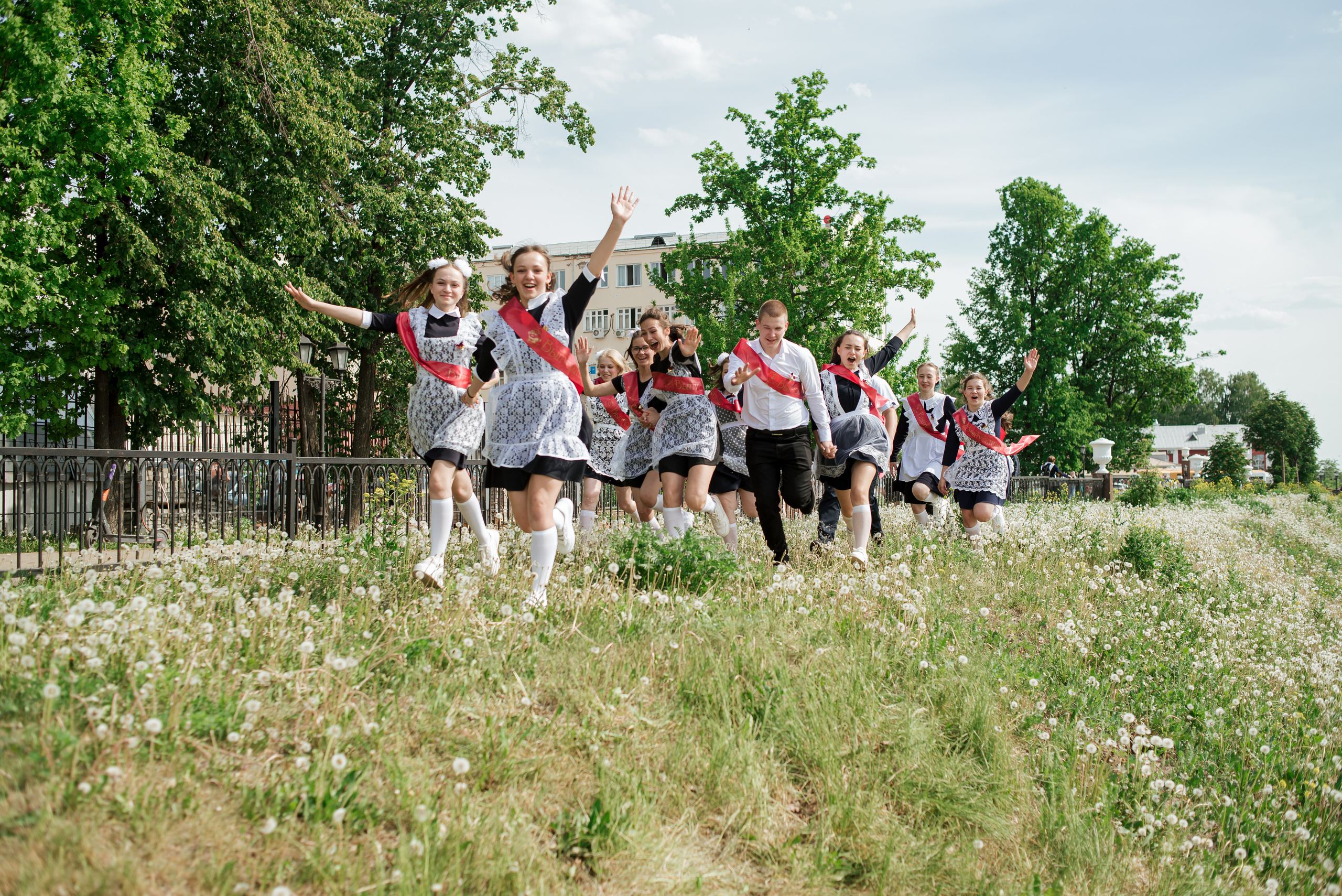 Последний звонок у 9 класса. Фотограф Екатерина Шереметова Ижевск Сарапул Воткинск