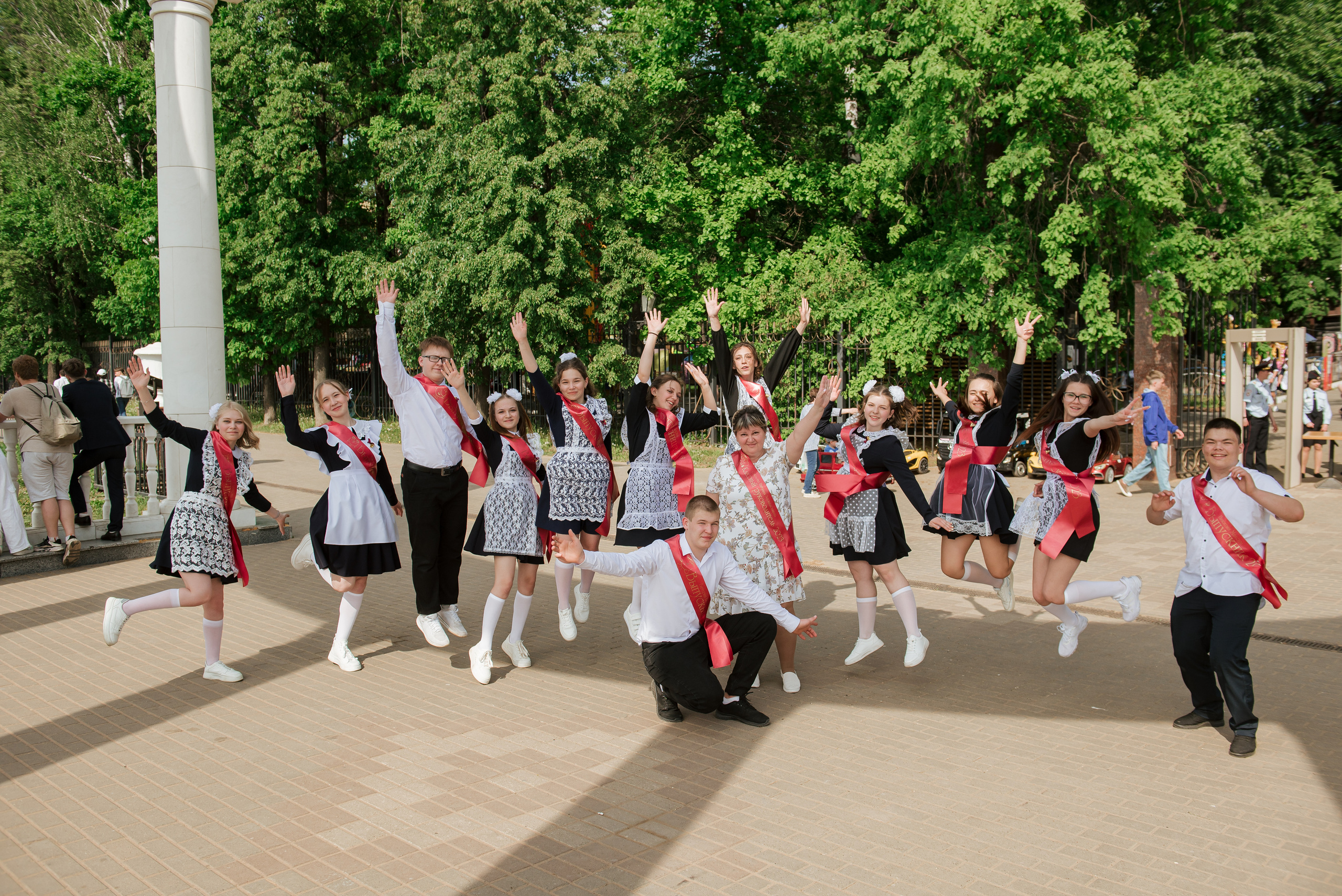 Последний звонок у 9 класса. Фотограф Екатерина Шереметова Ижевск Сарапул Воткинск