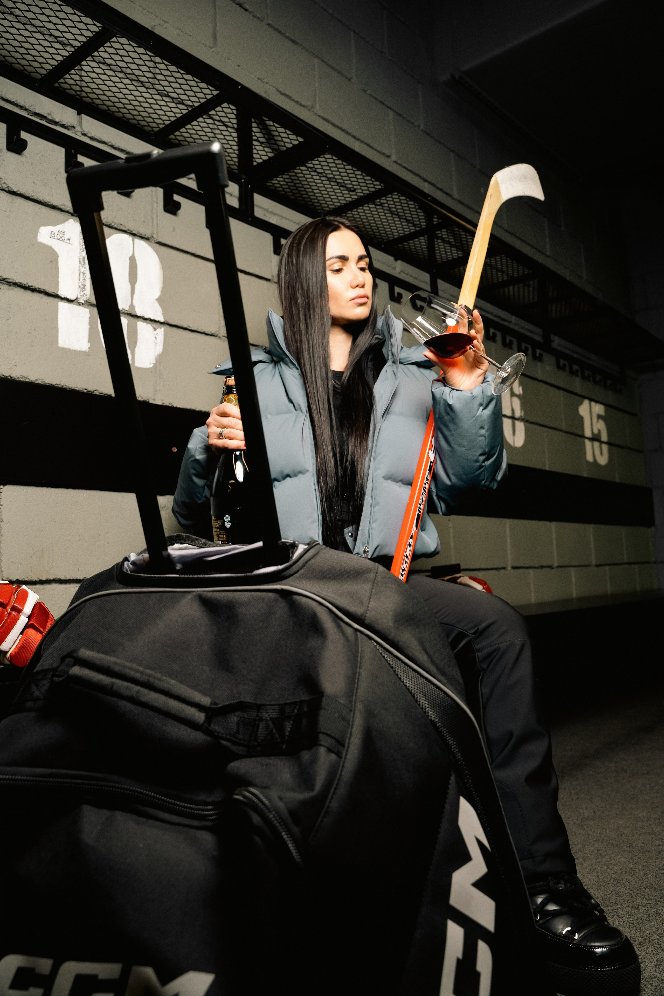 Хоккей. Контент фотограф в Москве Кулич Настя