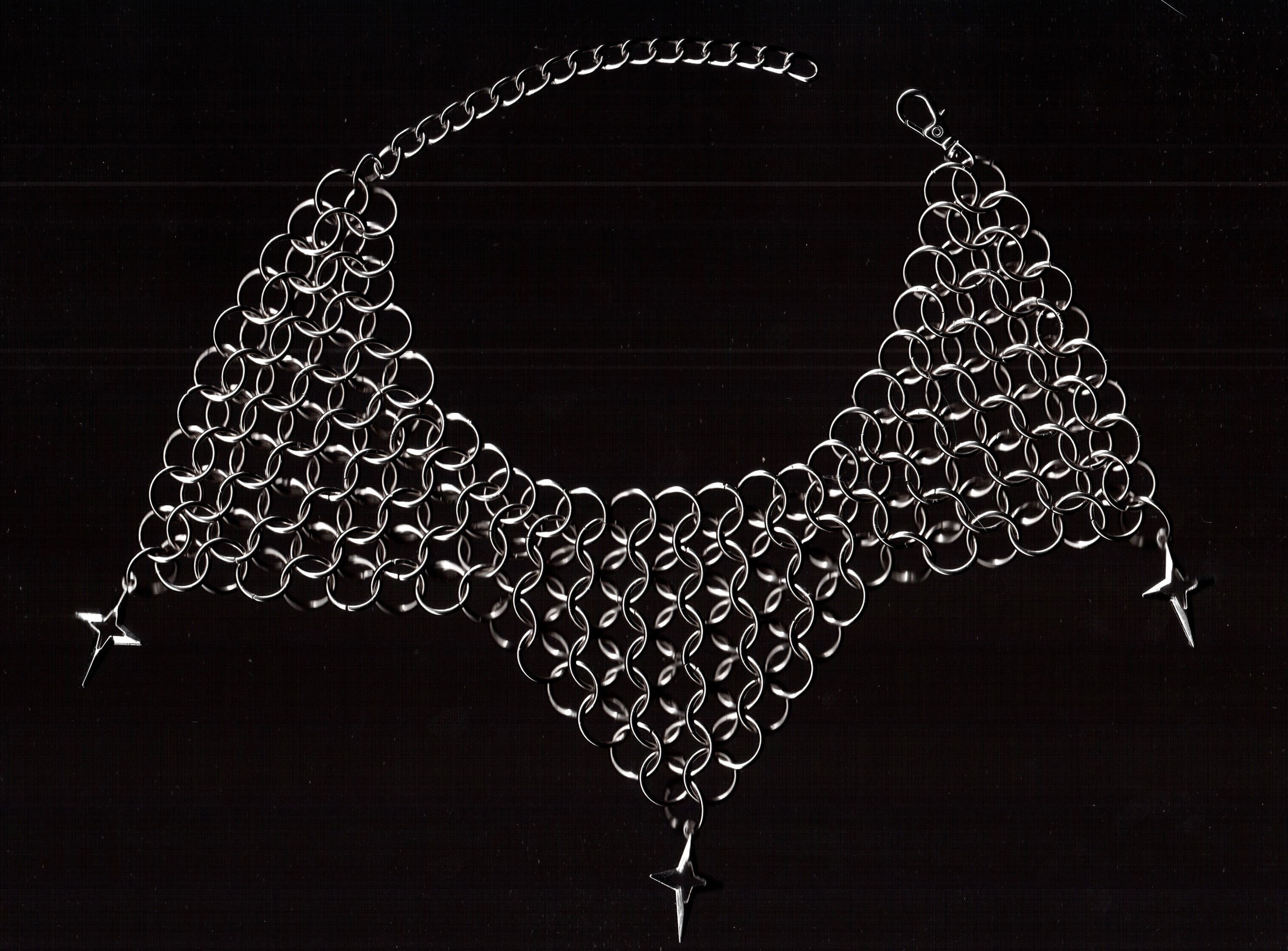 Чокеры из кольчуги. Украшения из кольчуги в Москве Соня Спросонья