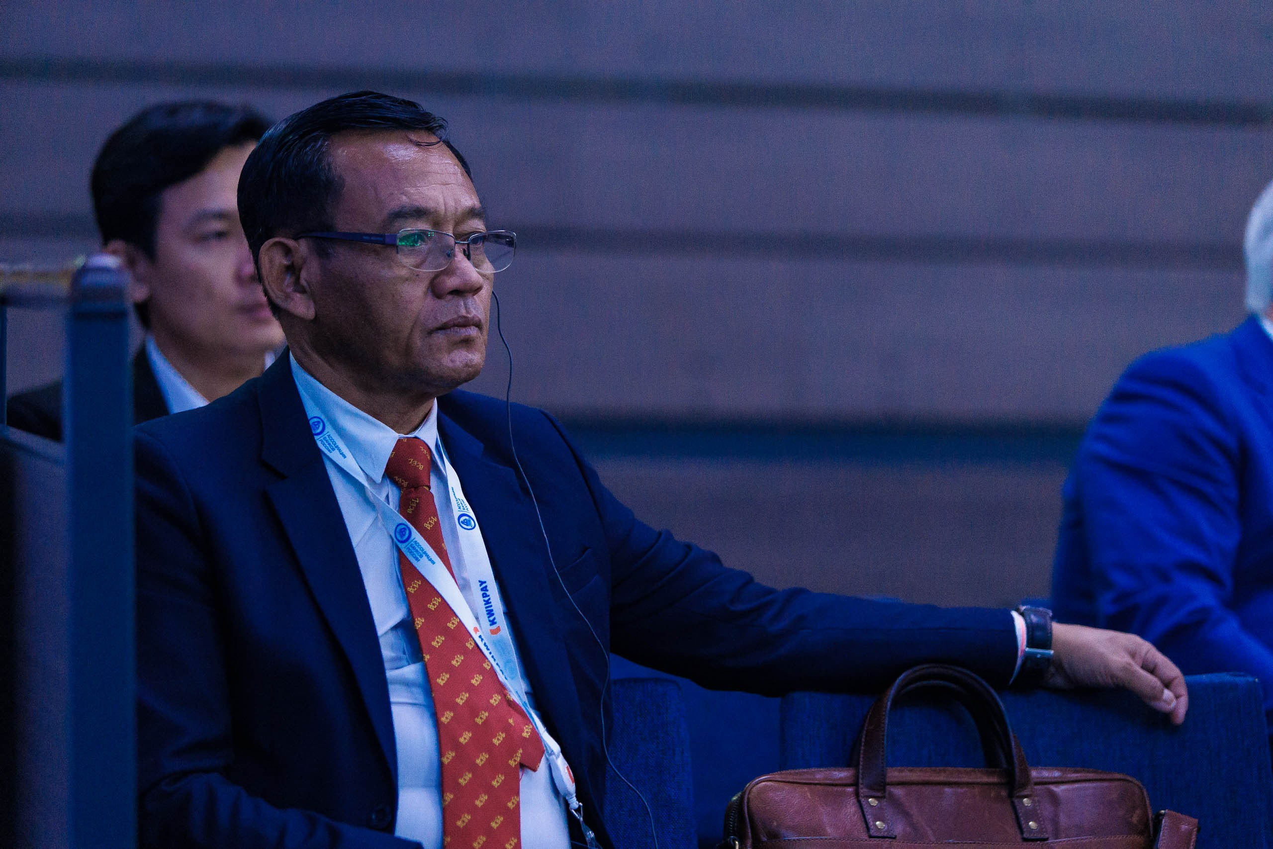 Техническое оснащение аудитории форума, трансляция на экранах