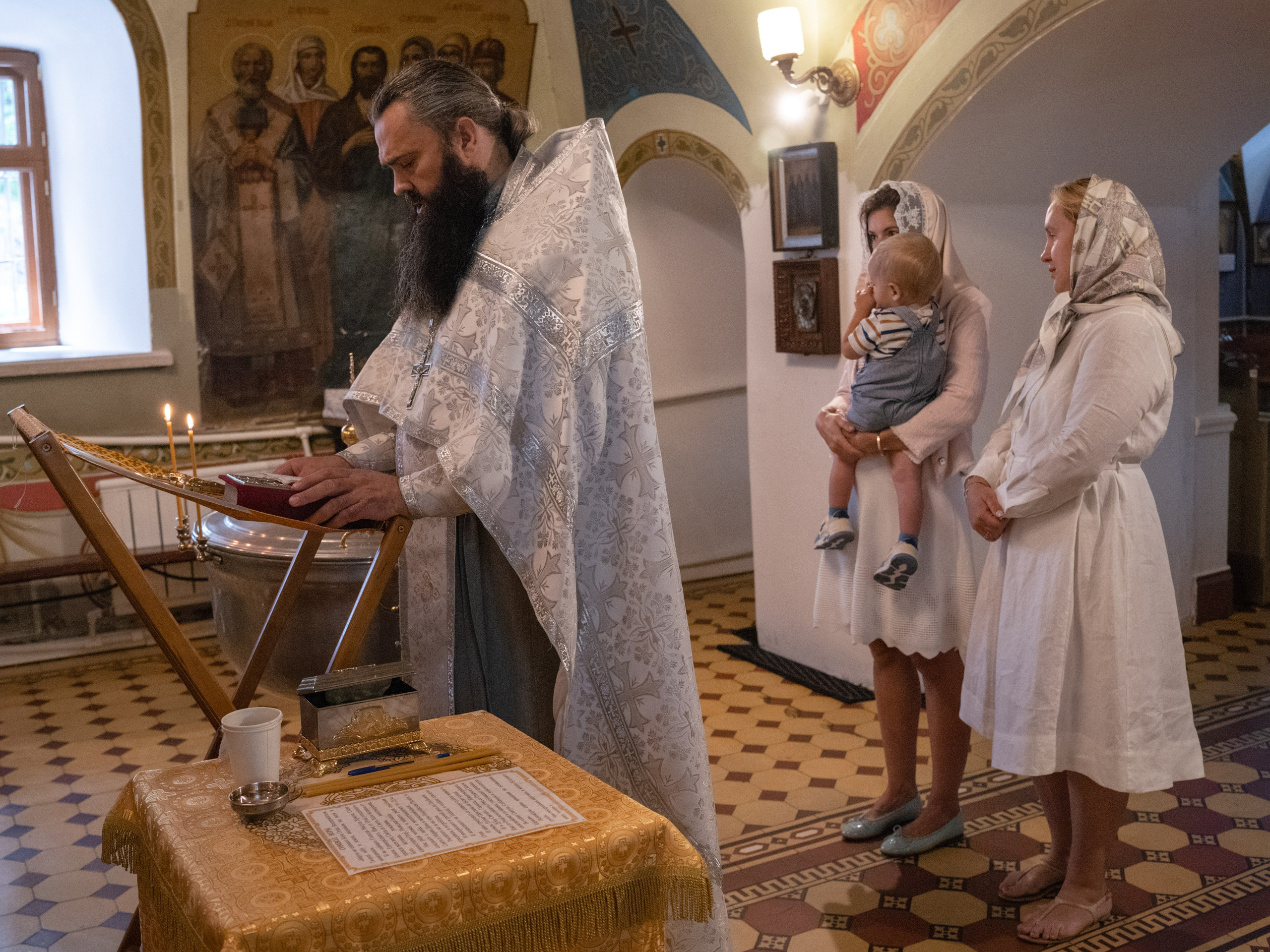 Крещение. Фотограф Зинаида Евдокимова