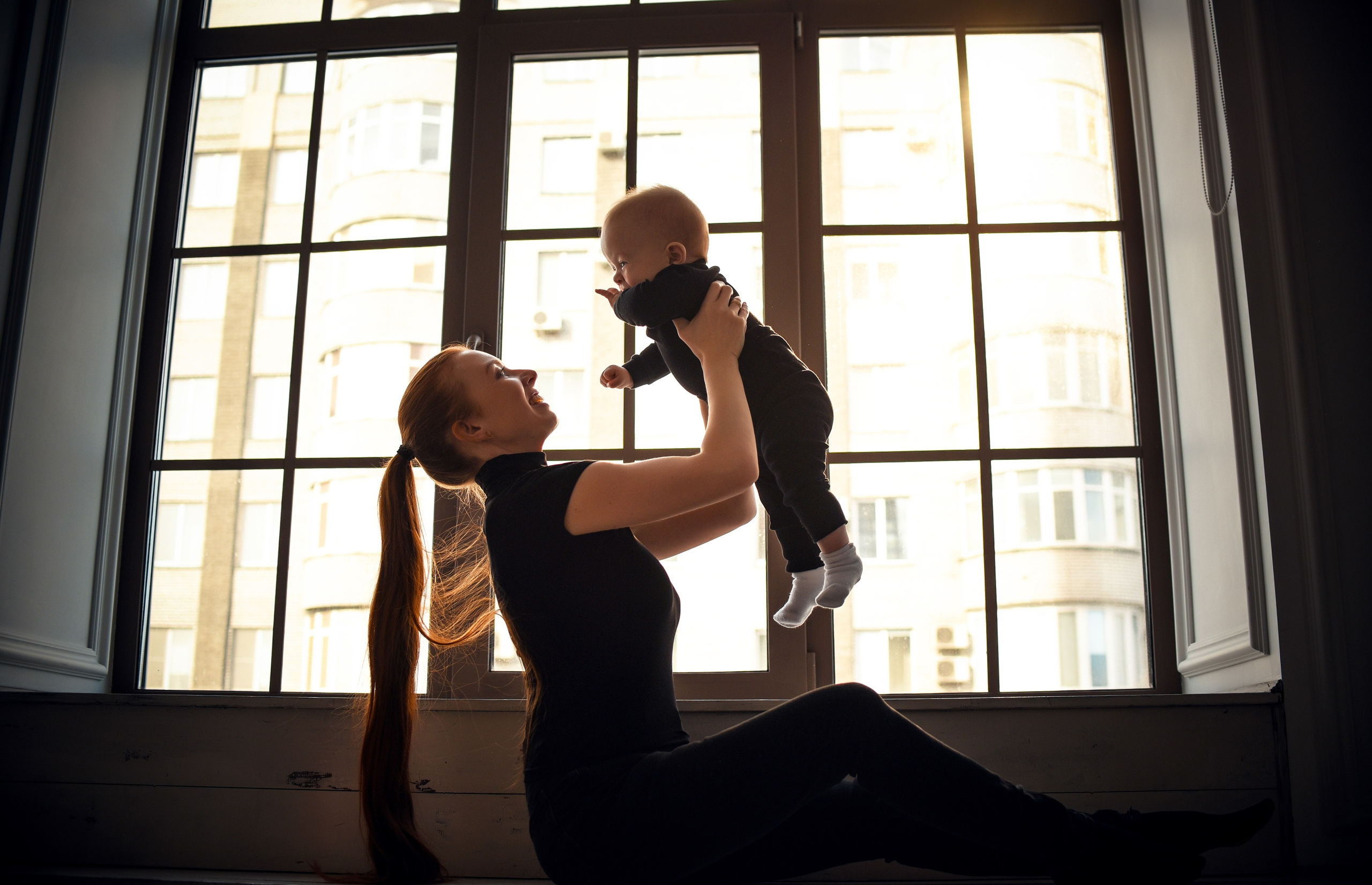 Семейная студийная фотосессия 3. Свадебный, семейный, детский, контент фотограф в Омске Максим Ильин