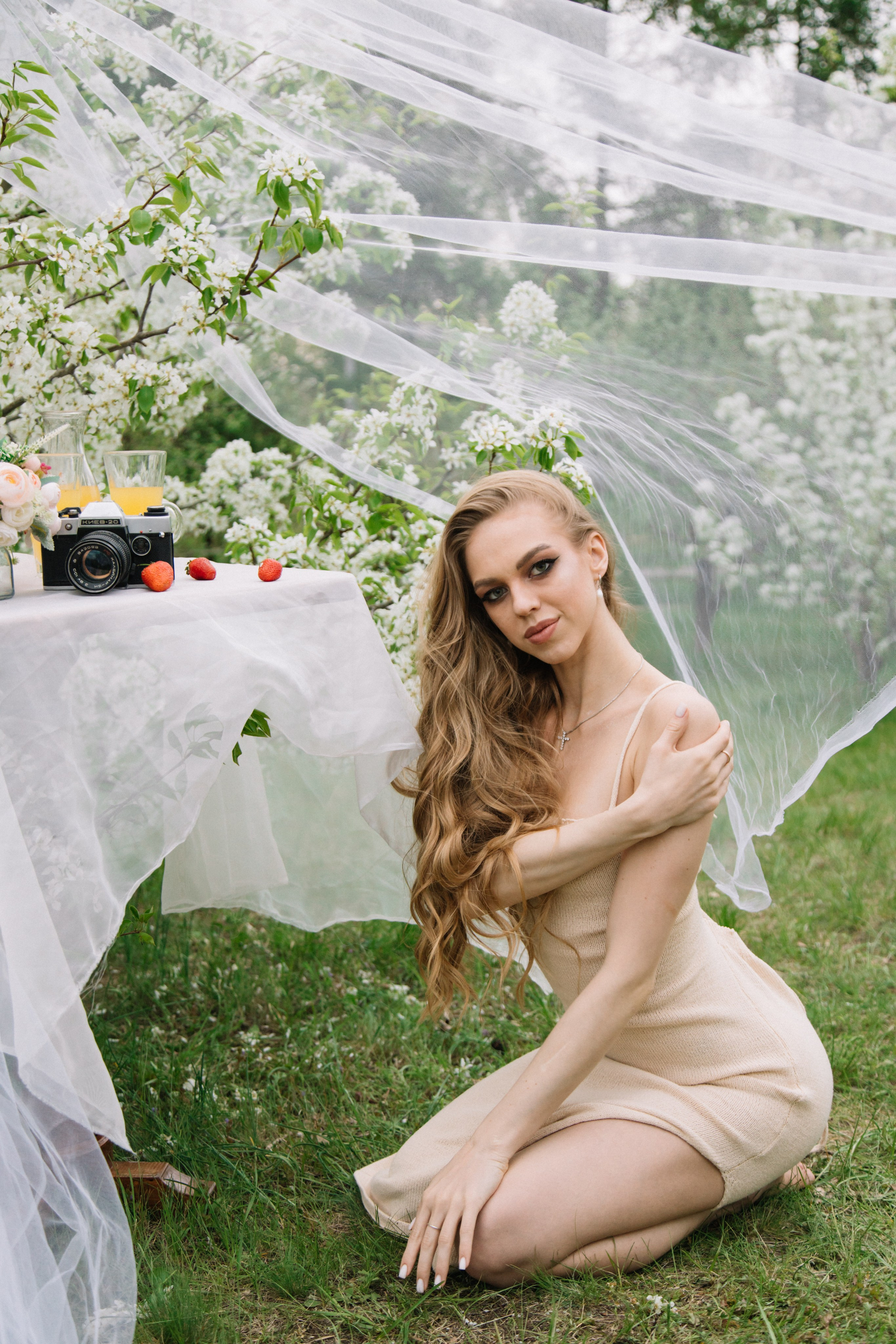 Дарья цветение. Фотограф Красноярск Алина Степанчишина