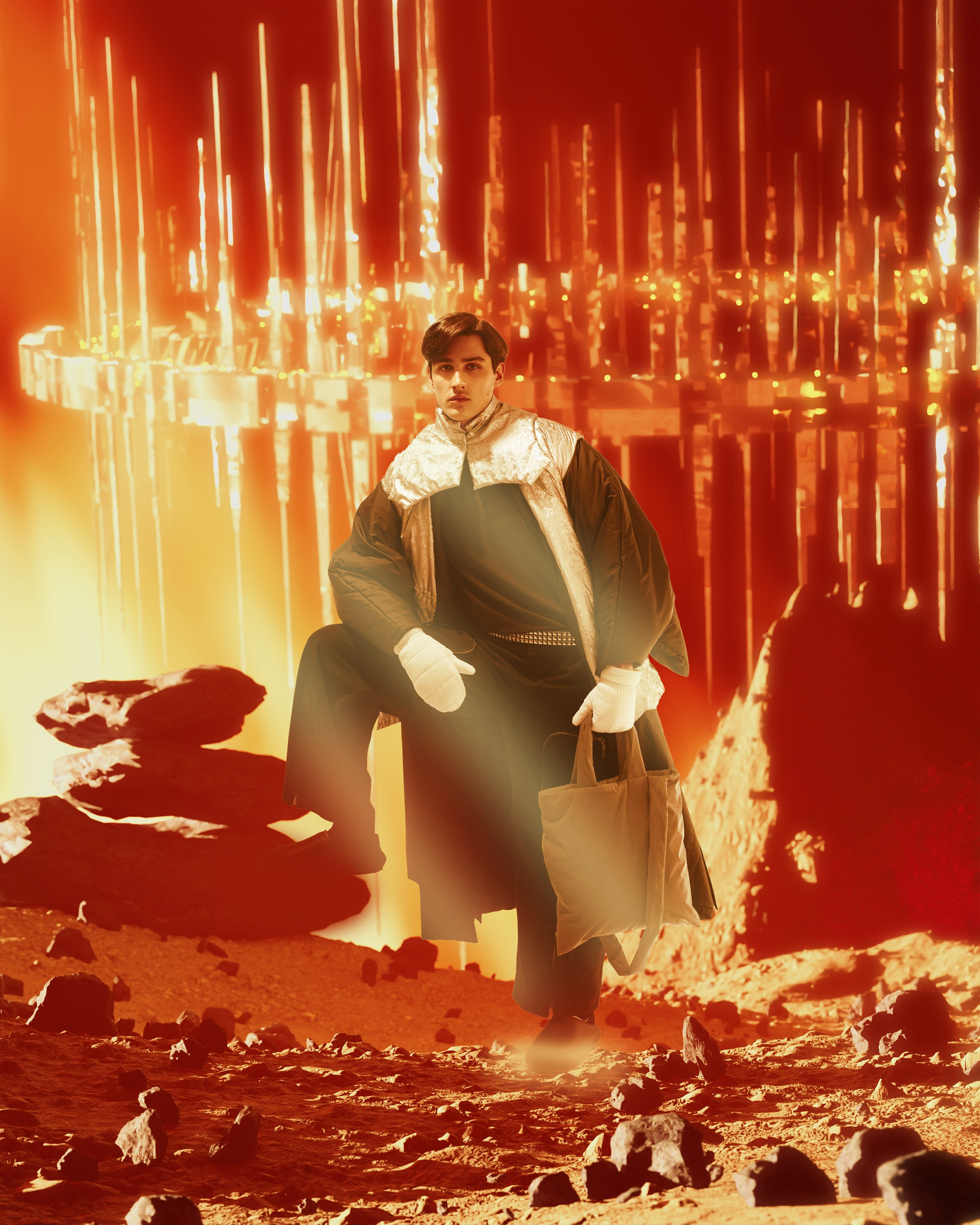 Cosmic tourists. Alyona Pukhanova — photographer, stylist, 3d designer, artist — Tbilisi, Georgia