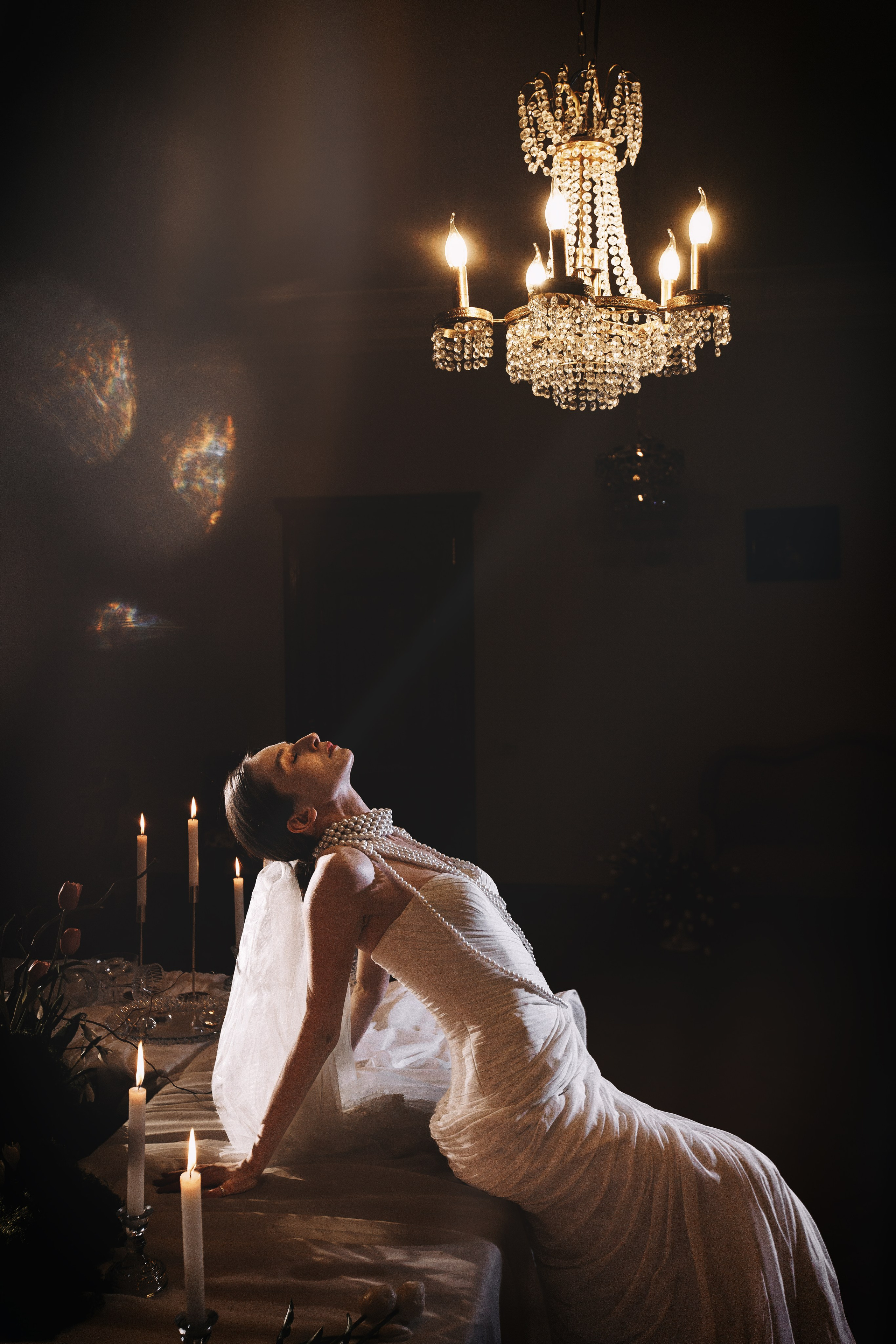 Вечер*свечи*поцелуи. Фотограф Яна Белая