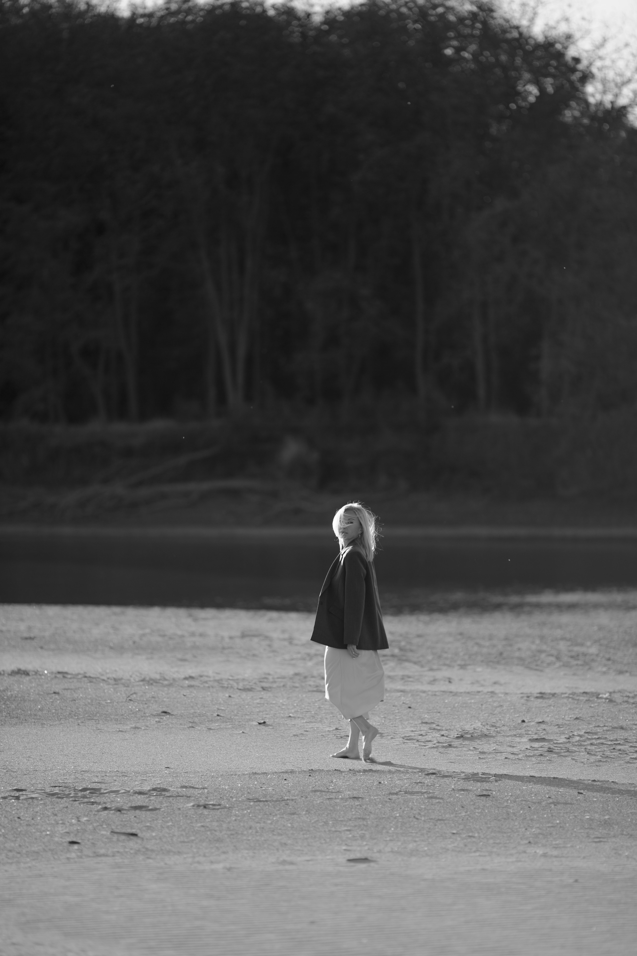 Женская фотосессия на берегу руки Кубани. Фотограф Александра Рышкова