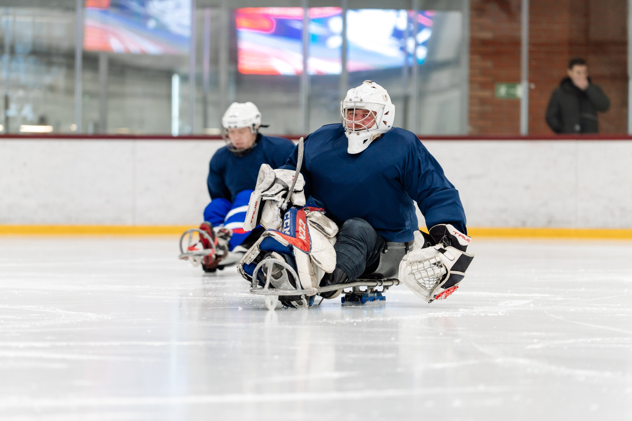 Игра в следж хоккей приуроченная 23.02.26 в арене Сталкер