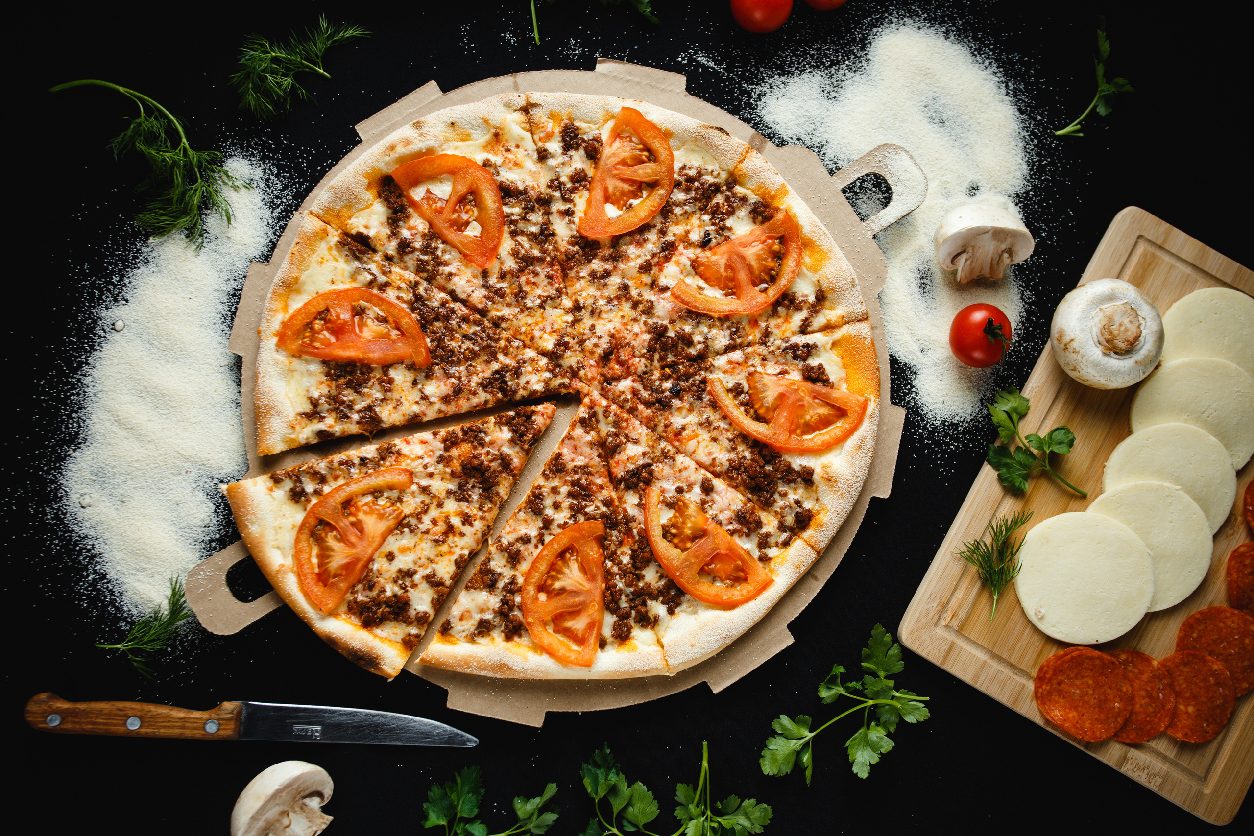 Пицца — просто PIZZA!. Фотограф в Уральске Александр Хохлачёв | HOHLACHEV.COM