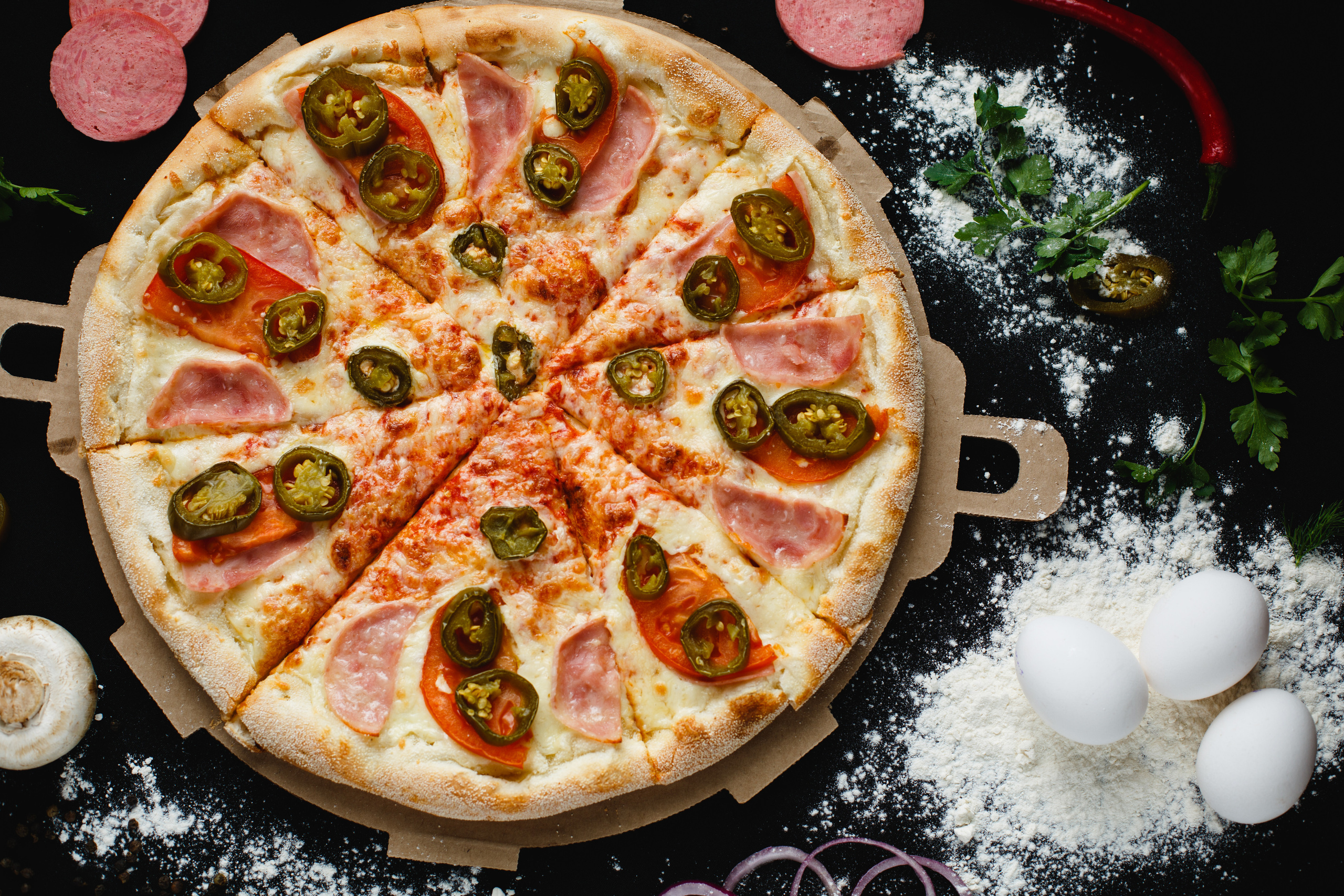 Пицца — просто PIZZA!. Фотограф в Уральске Александр Хохлачёв | HOHLACHEV.COM