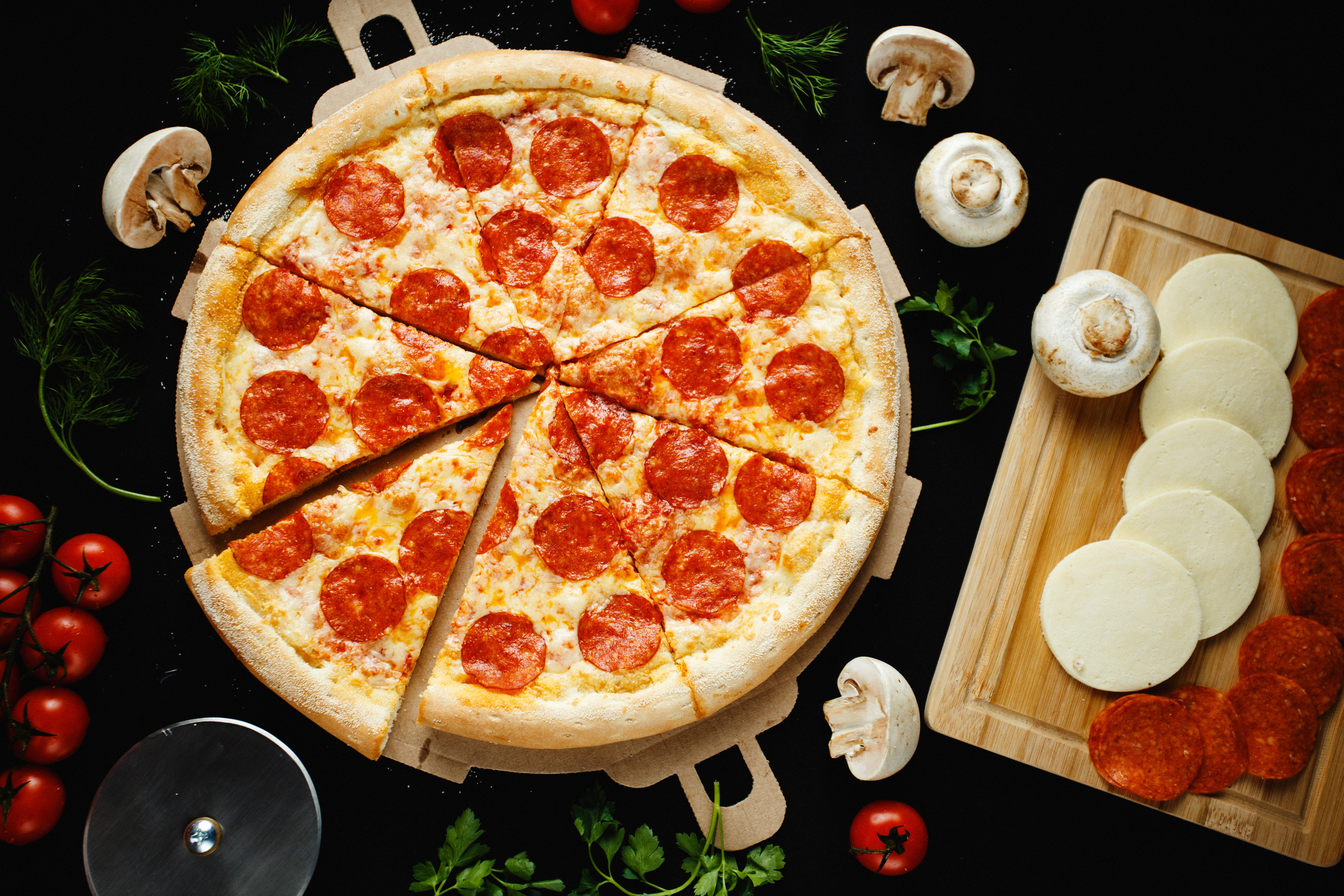 Пицца — просто PIZZA!. Фотограф в Уральске Александр Хохлачёв | HOHLACHEV.COM