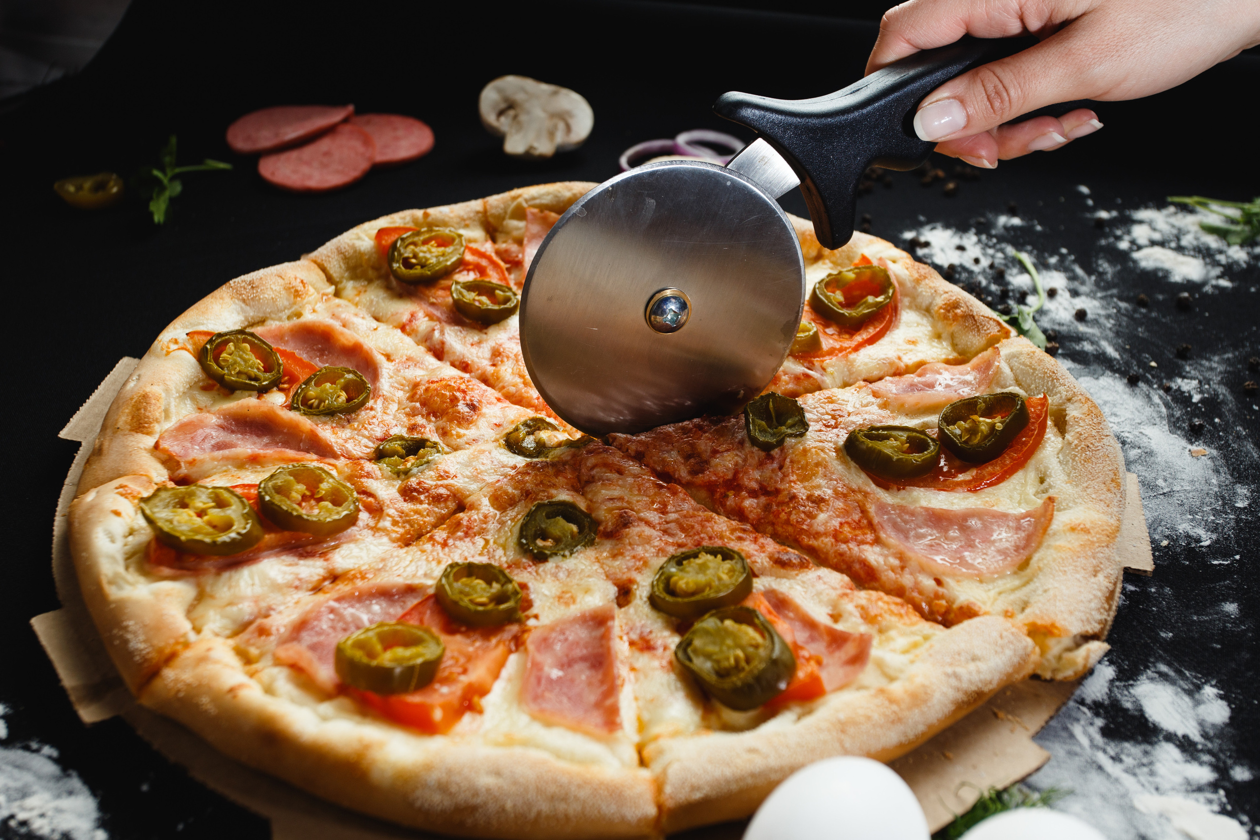 Пицца — просто PIZZA!. Фотограф в Уральске Александр Хохлачёв | HOHLACHEV.COM