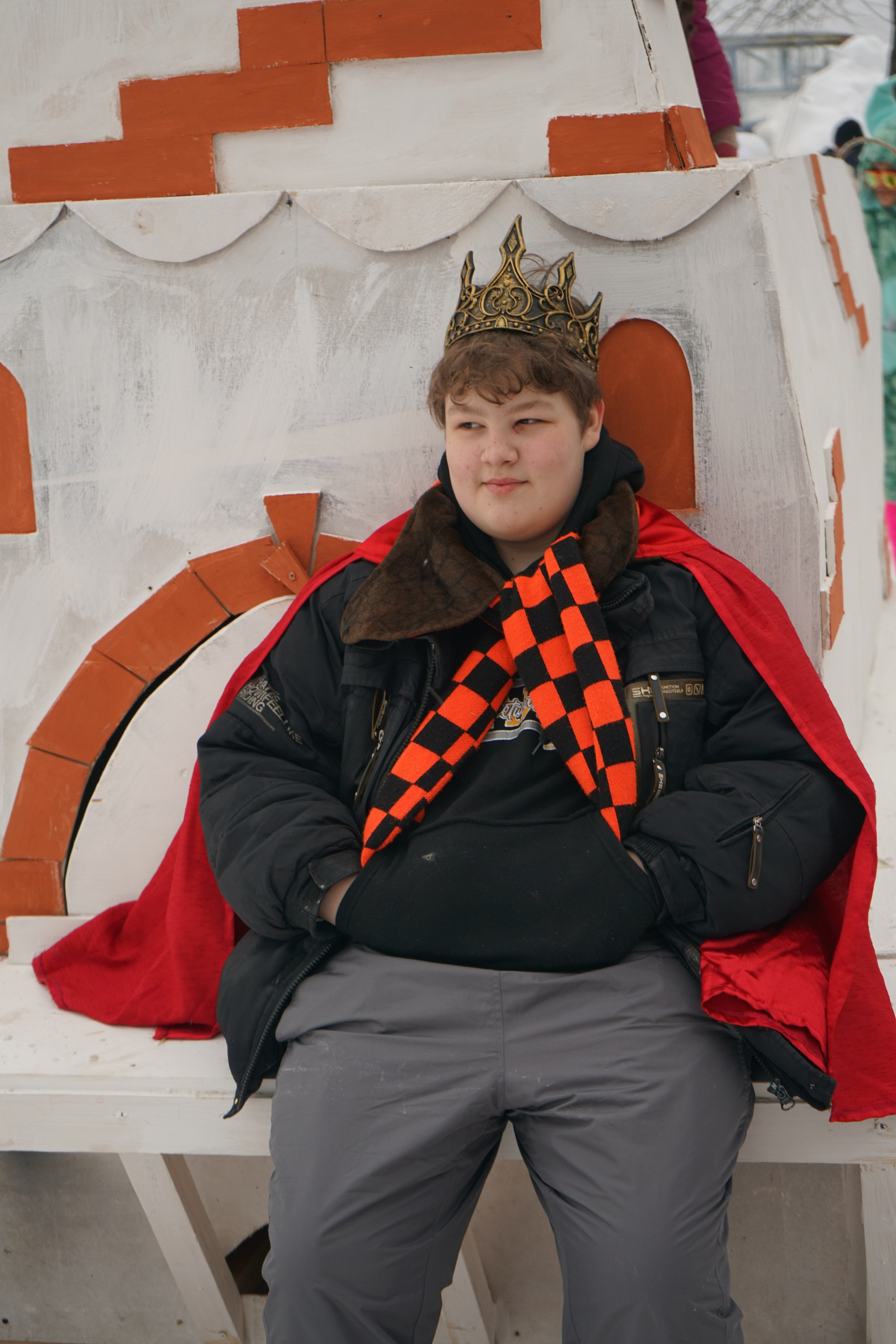 МАСЛЕНИЦА В ГУСЛИЦЕ: ФИНАЛ. Художник Анастасия Кисткина, Петербург