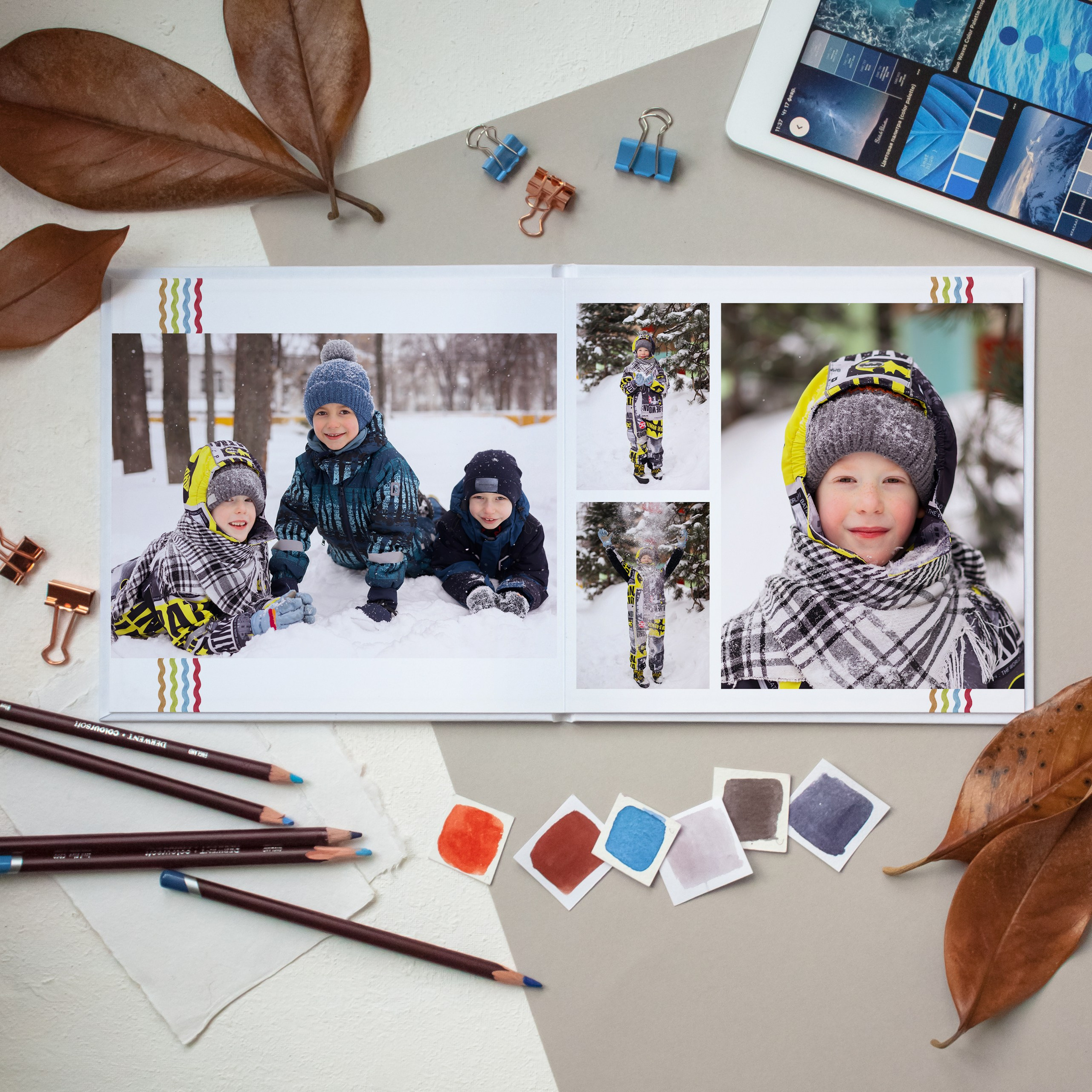 Примеры альбомов в Детский сад. Фотограф г. Москва Олеся Пантелеева