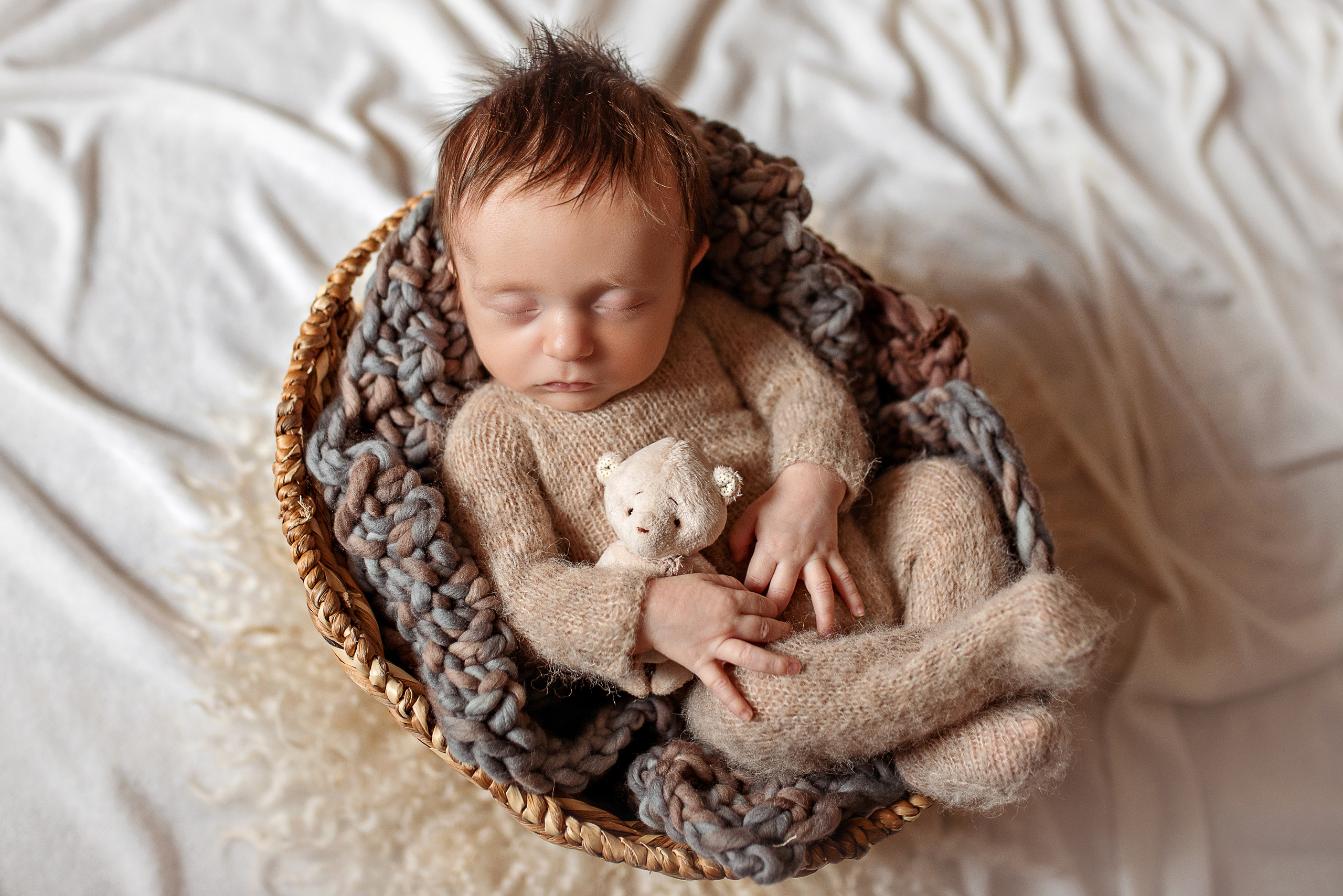Новорожденные мальчики. Фотограф новорожденных и детей до года в Челябинске Иванова Елена