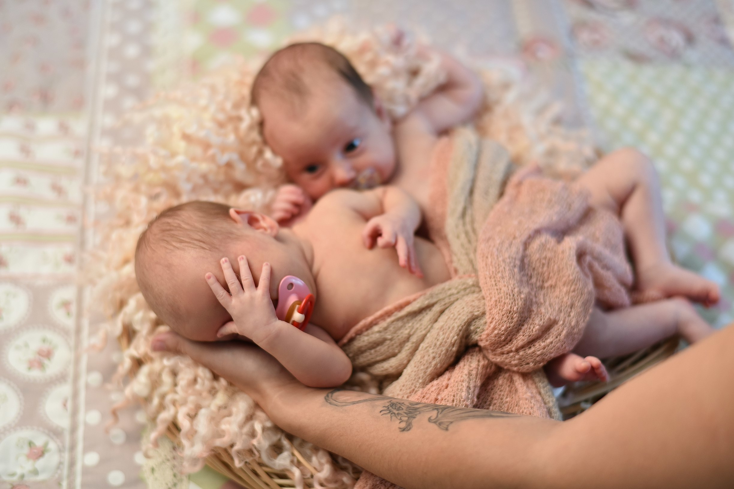 Двойняшки. Фотограф новорожденных и детей до года в Челябинске Иванова Елена