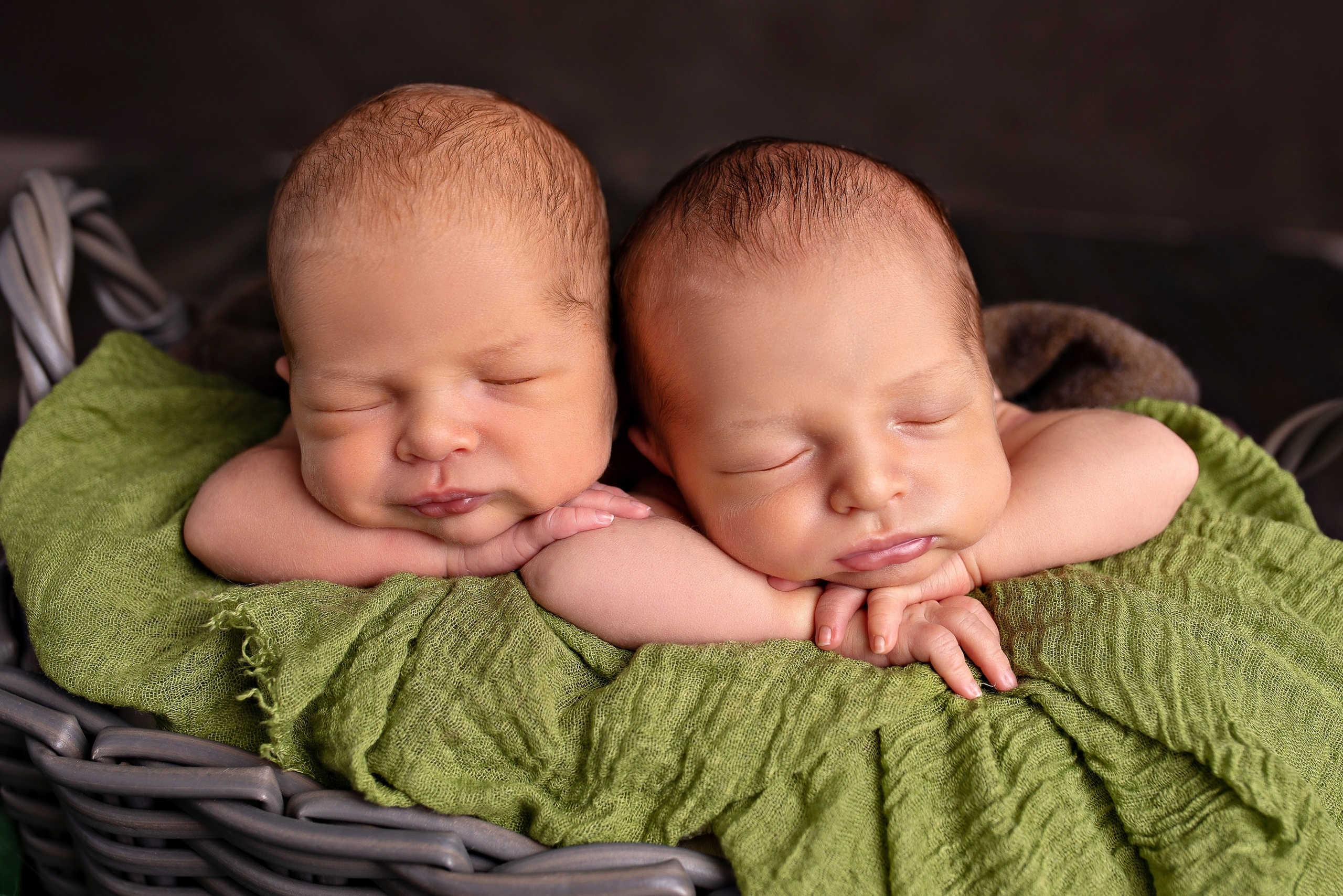 Двойняшки. Фотограф новорожденных и детей до года в Челябинске Иванова Елена
