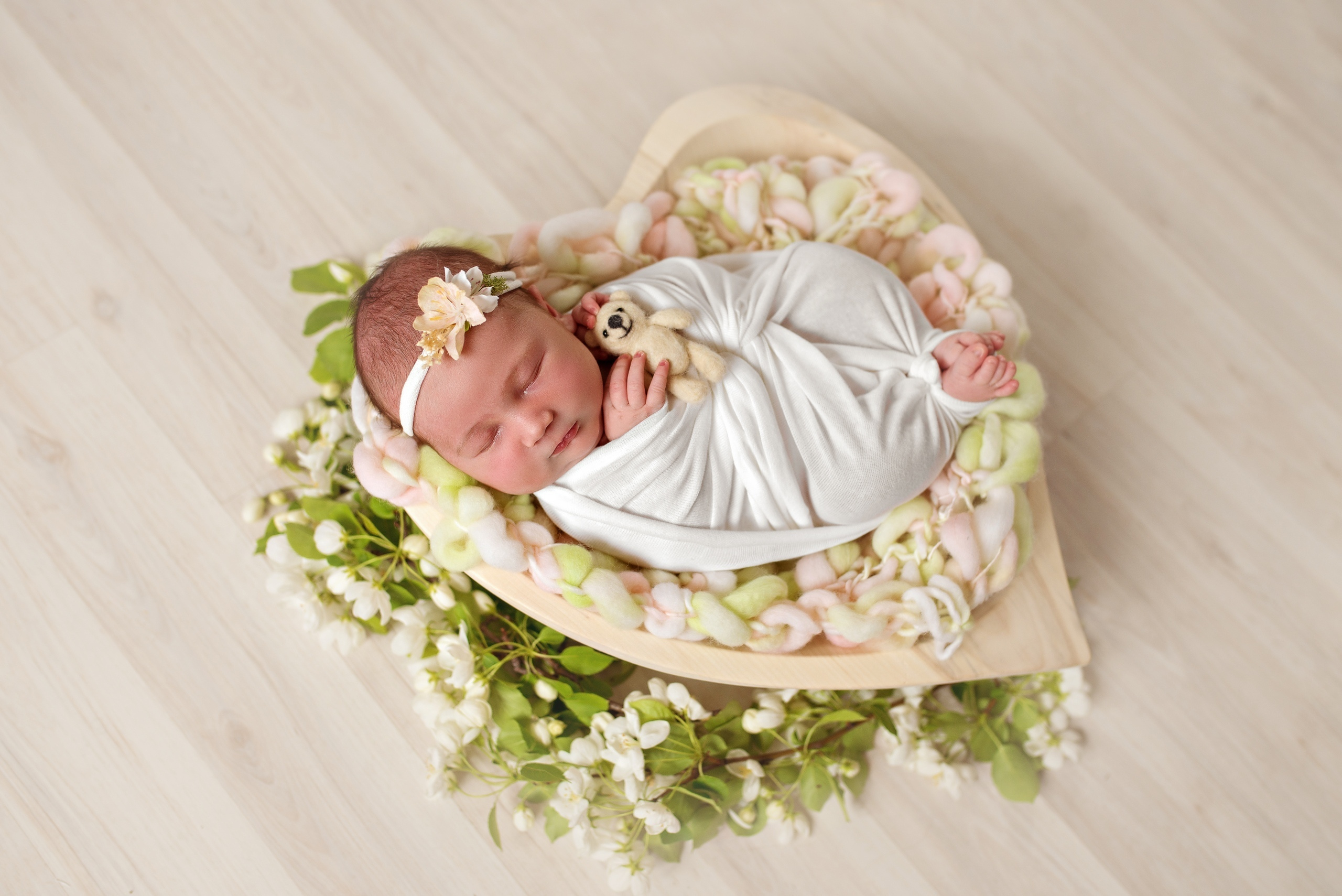 Новорожденные девочки. Фотограф новорожденных и детей до года в Челябинске Иванова Елена