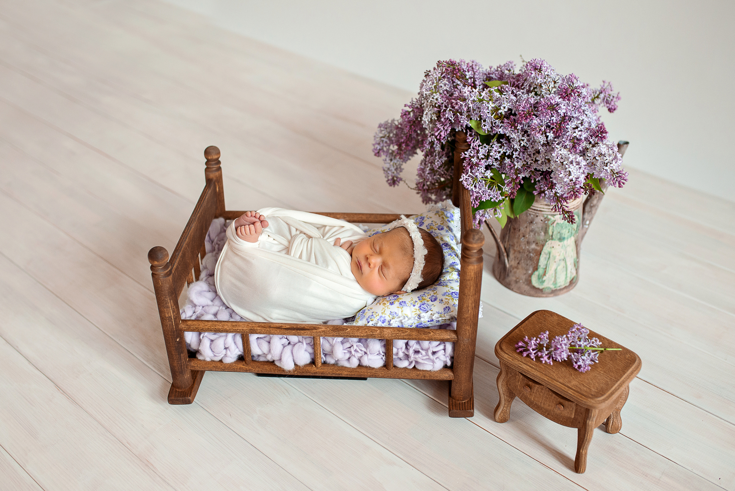 Новорожденные девочки. Фотограф новорожденных и детей до года в Челябинске Иванова Елена