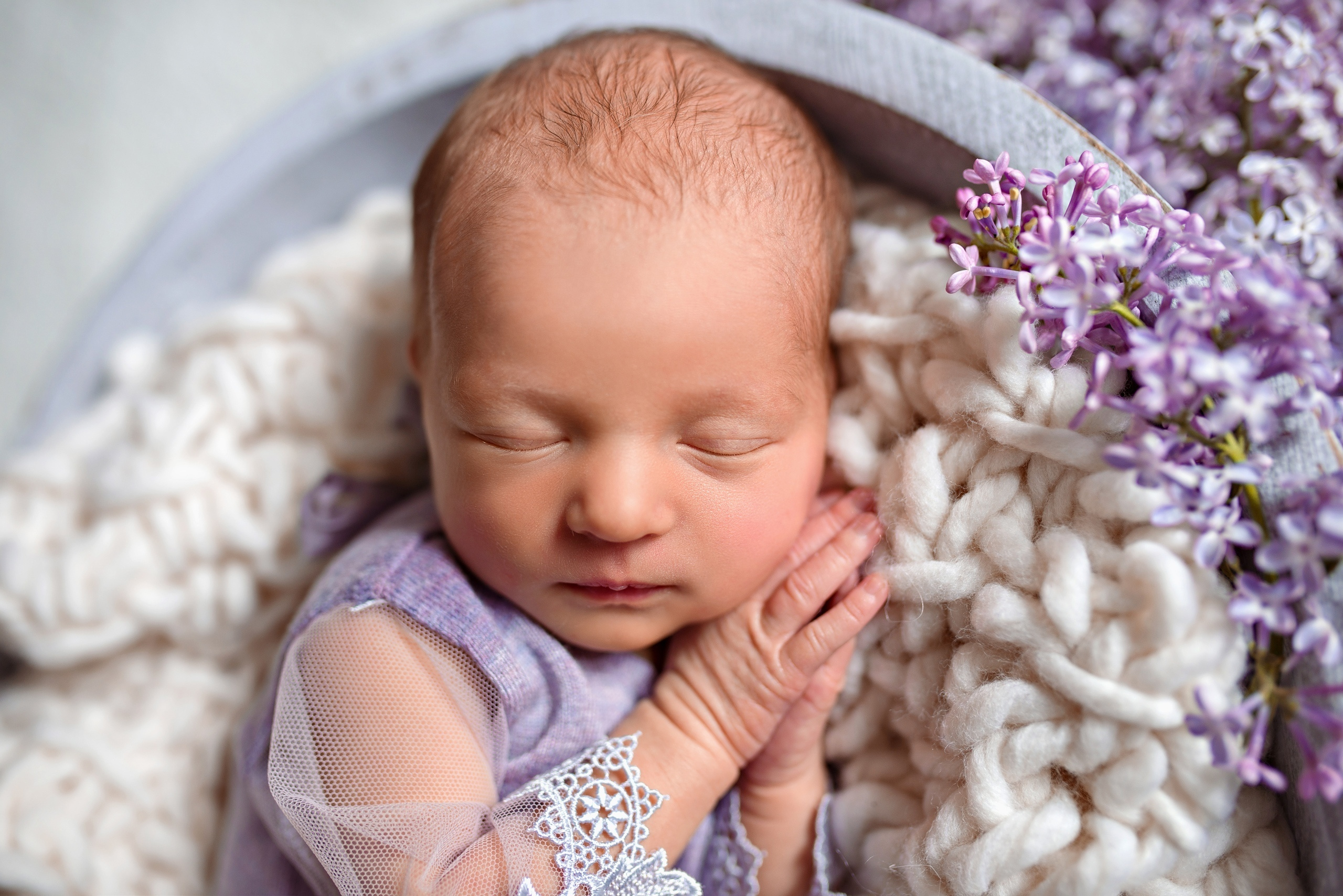 Новорожденные девочки. Фотограф новорожденных и детей до года в Челябинске Иванова Елена