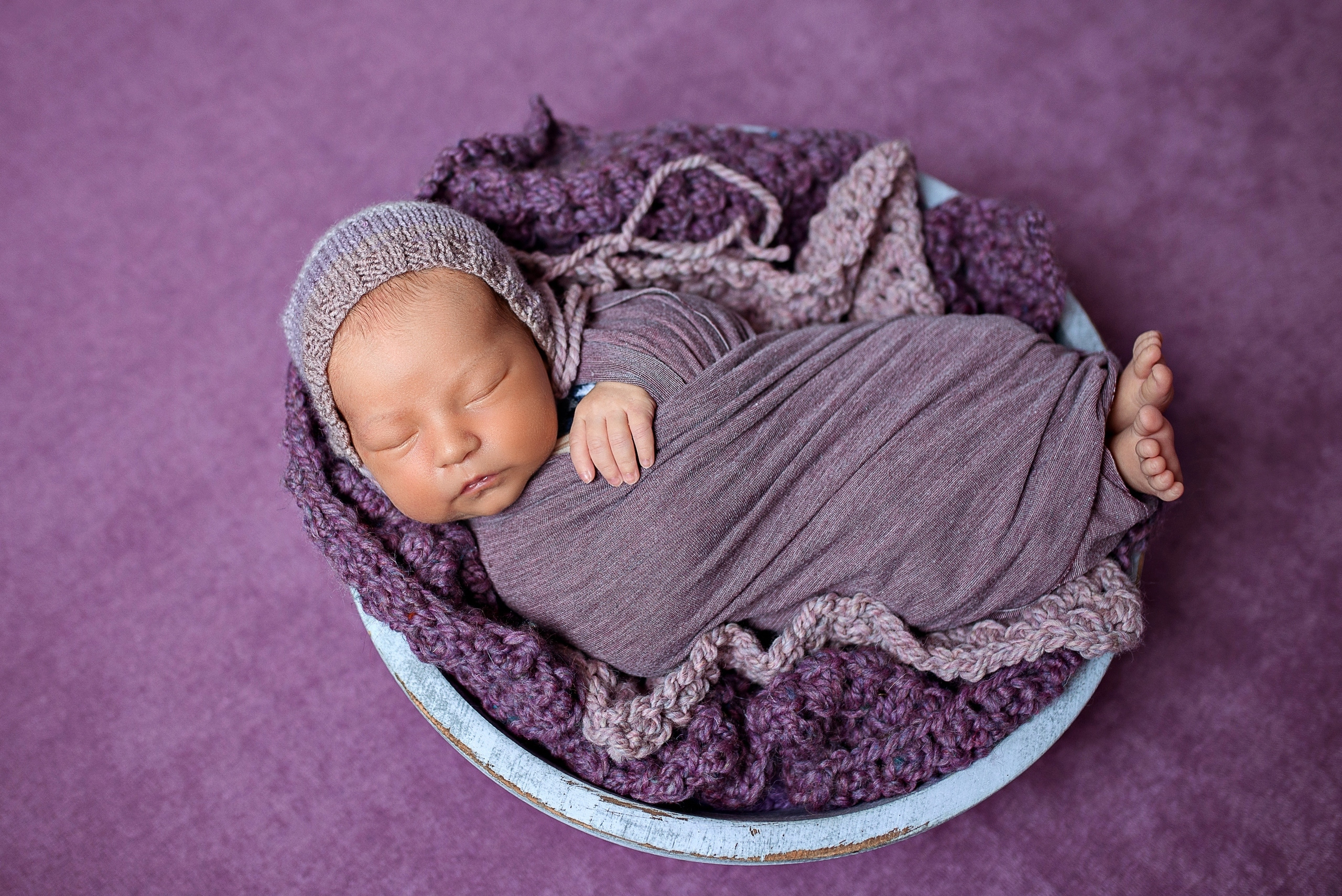 Новорожденные девочки. Фотограф новорожденных и детей до года в Челябинске Иванова Елена