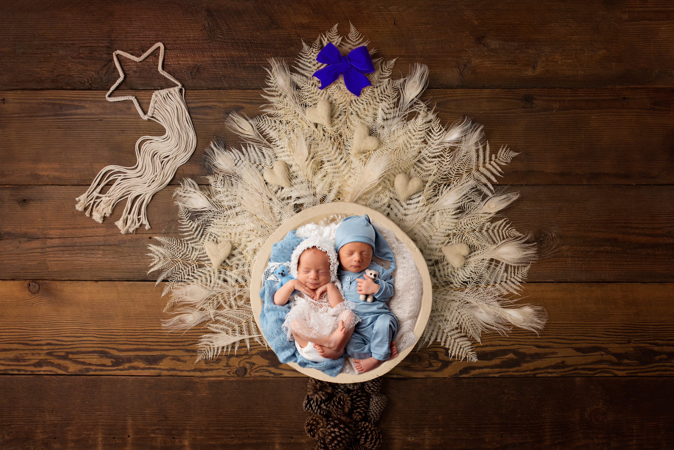 Двойняшки. Фотограф новорожденных и детей до года в Челябинске Иванова Елена