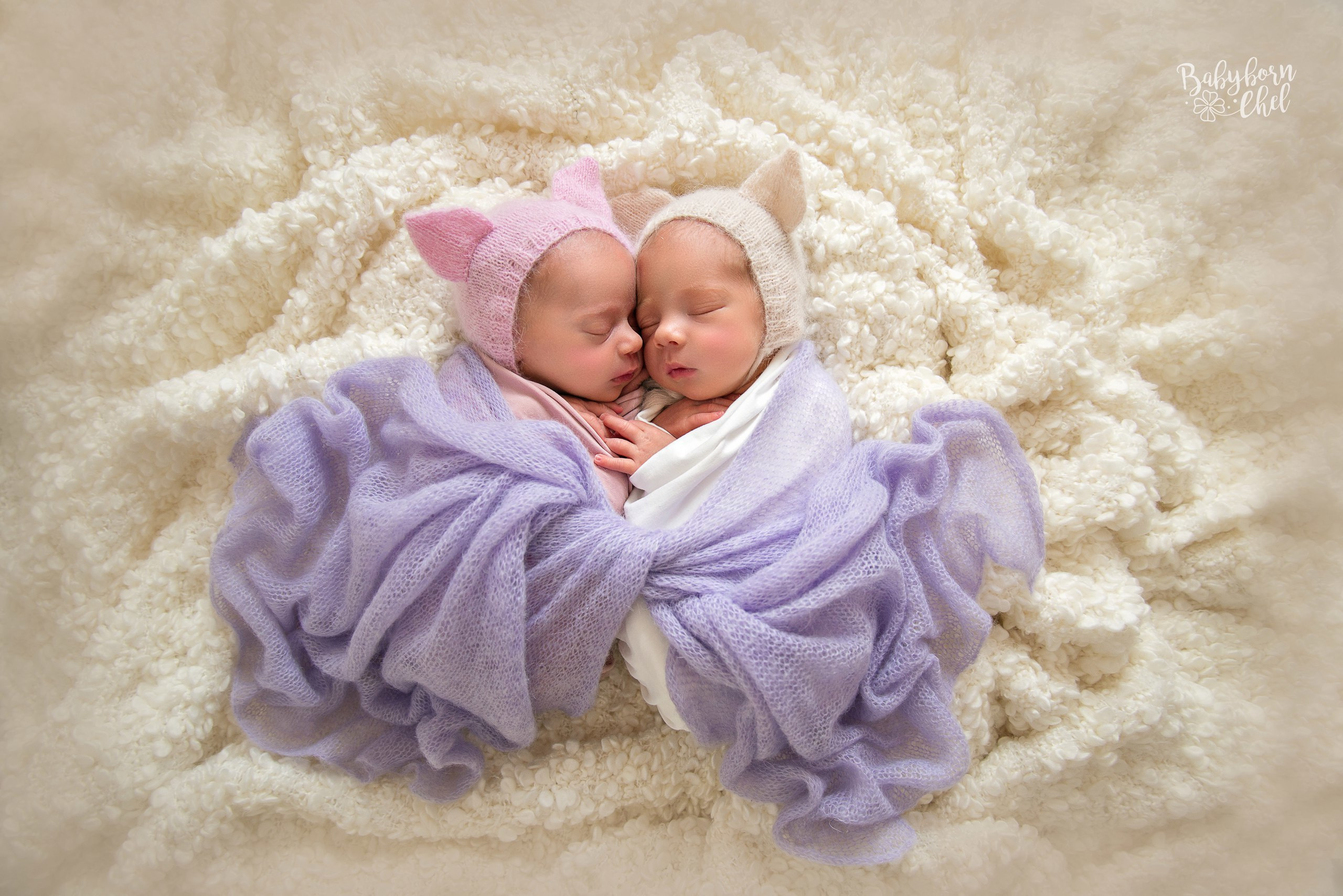 Двойняшки. Фотограф новорожденных и детей до года в Челябинске Иванова Елена