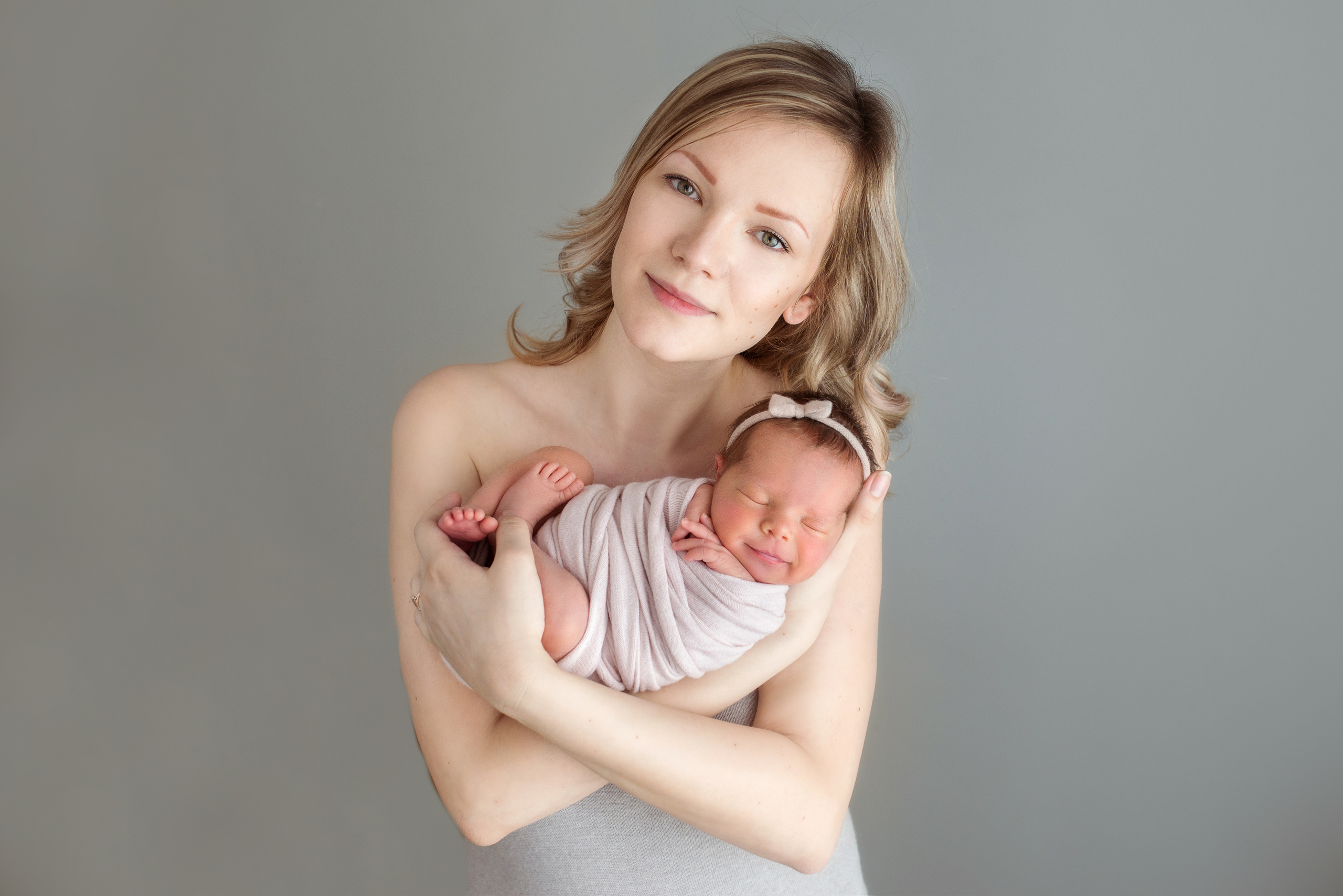 Новорожденные девочки. Фотограф новорожденных и детей до года в Челябинске Иванова Елена