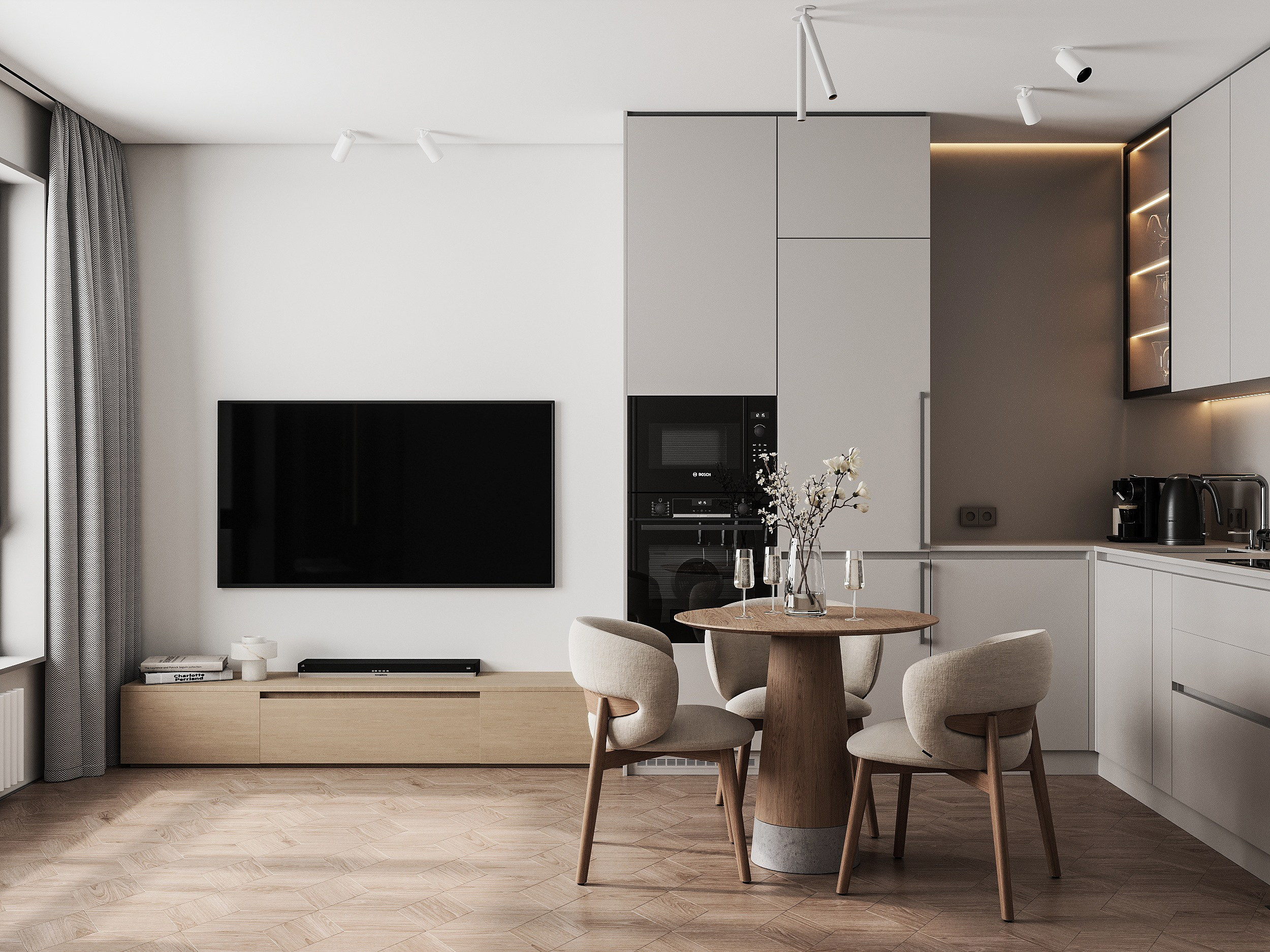 ЖК Крондштатский | 40.5 m² | 2025. 3D Визуализатор Великородная Виктория