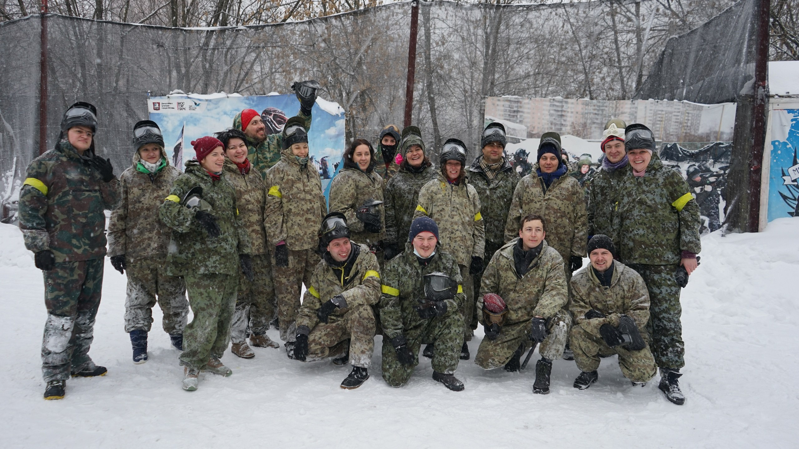 Пейнтбол + шашлыки | 21.02.2021. Галерея Фантим