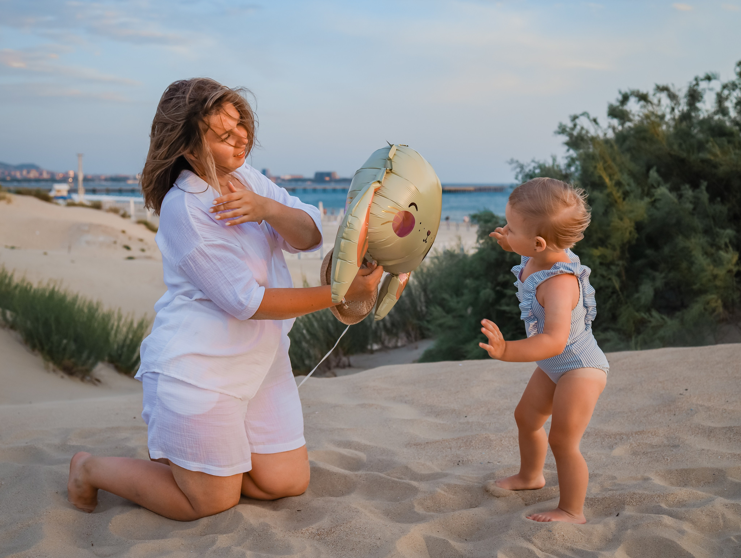 День рождения 2 года на пляже. Главная