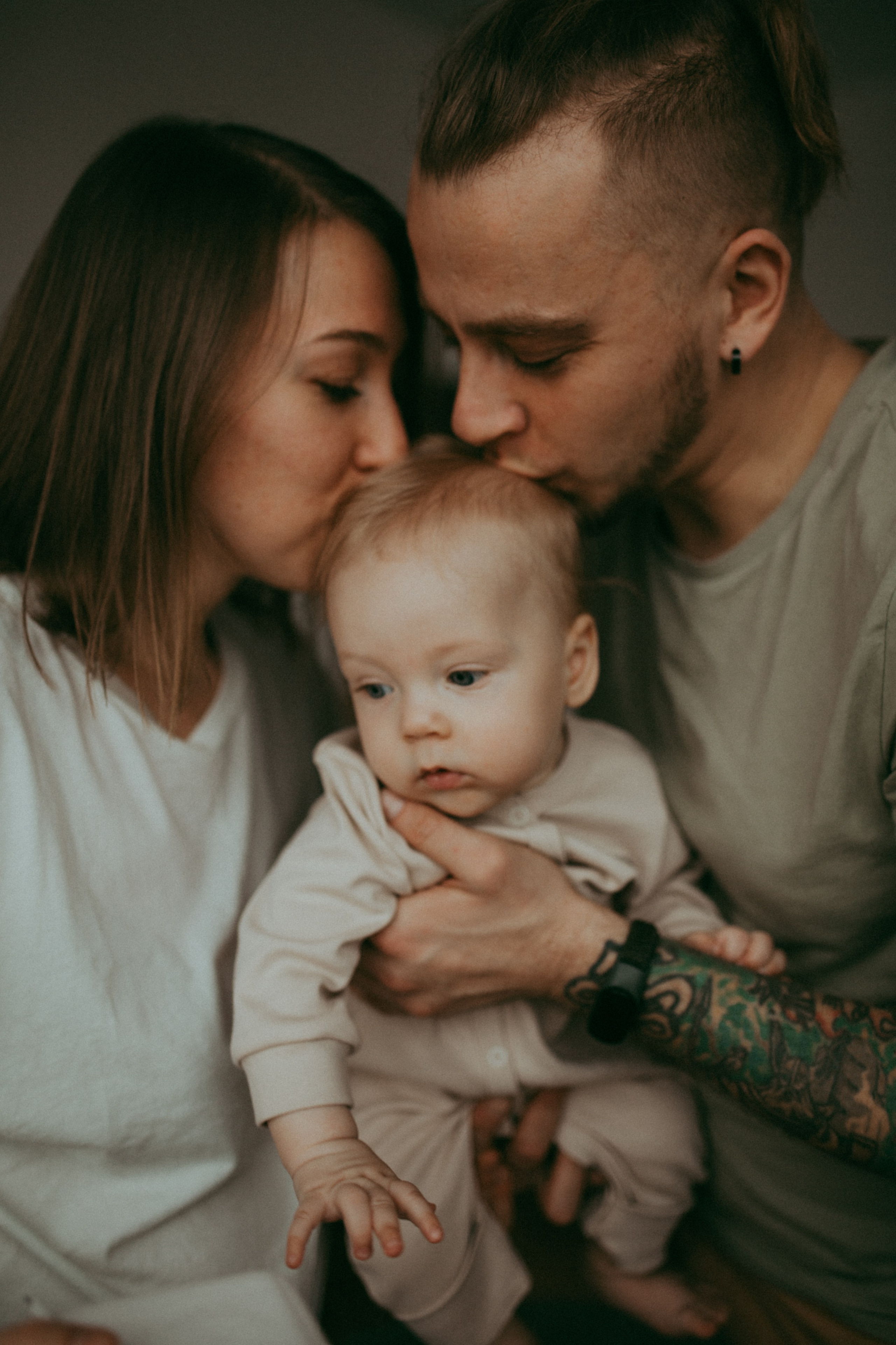 Феде 6 мес. или операция по захвату торта. Семейный фотограф Санкт-Петербург Елена Корытцева