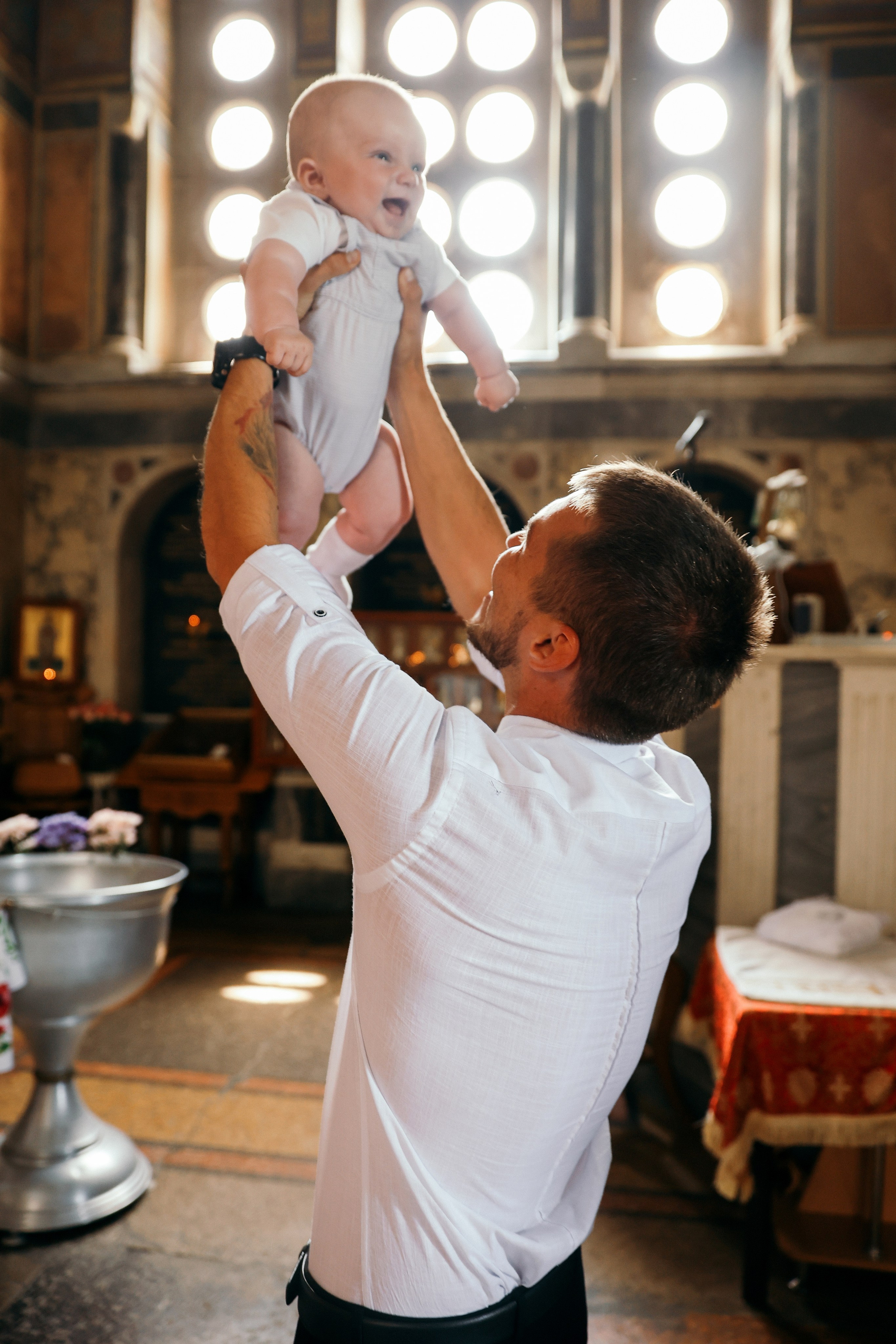 Тимур крещение Свято-Никольский собор. Свадебный и семейный фотограф в Севастополе и Крыму Анастасия Сураева