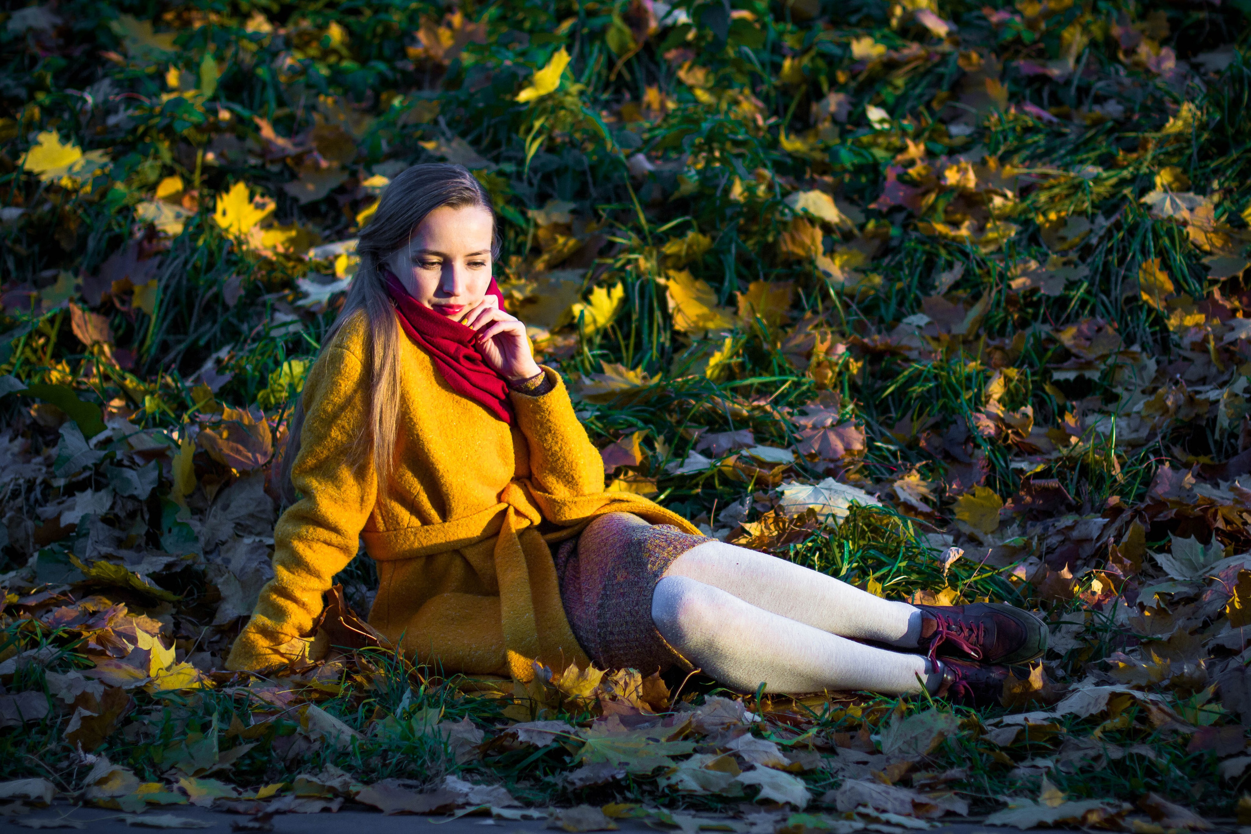 Прогулка осень Ховрино. Фотограф Москва Дылыкова Долгар