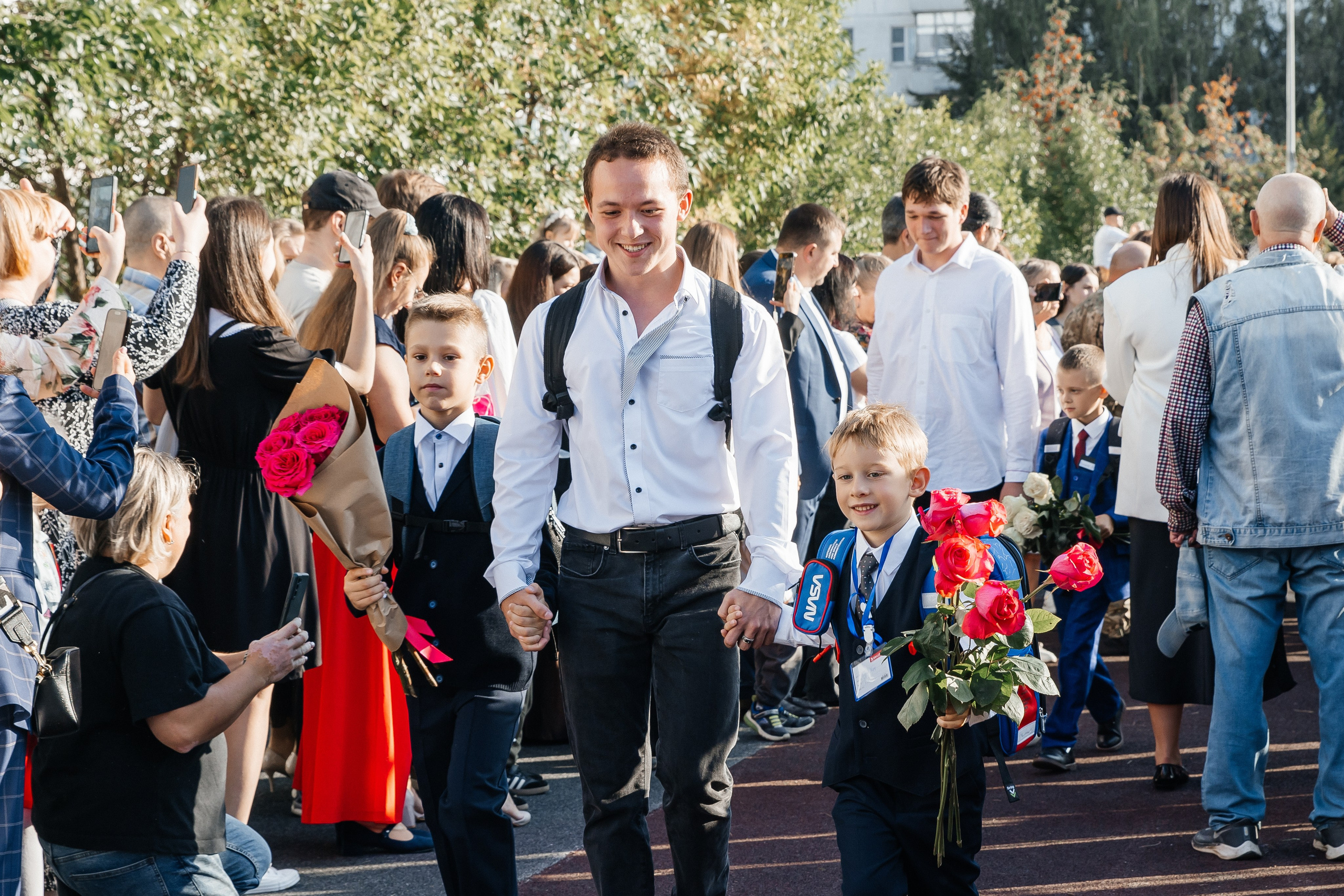 1 сентября 1 класс. Фотограф Москва Шептаев Артём