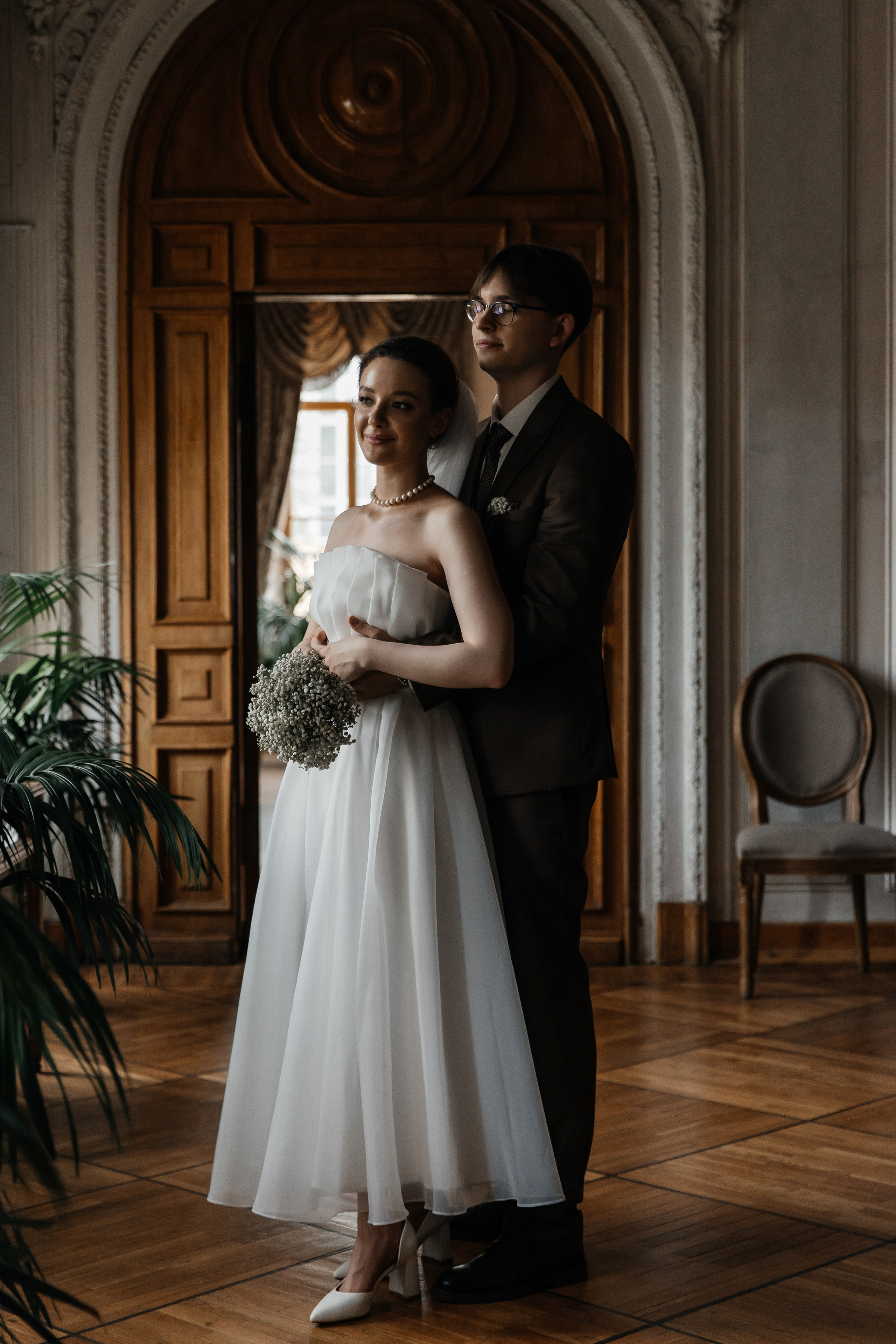 Вероника и Юрий|Савеловский|Библиотека им. Пушкина. Фотограф Москва Шептаев Артём