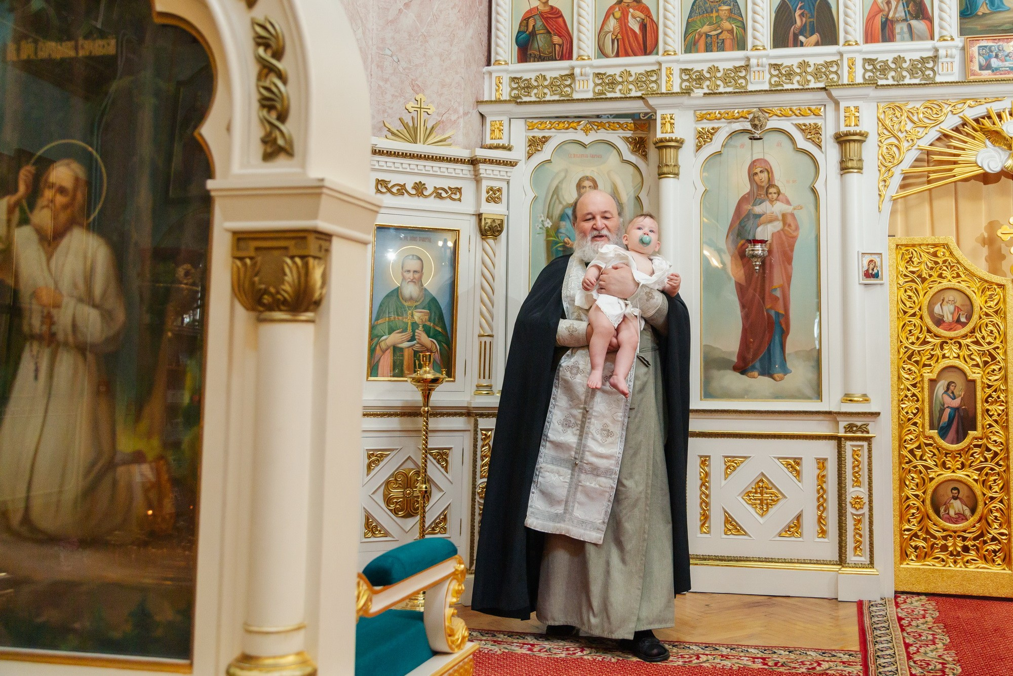 Крещение в Вартемягах, Церковь Веры, Надежды, Любови и матери их Софии