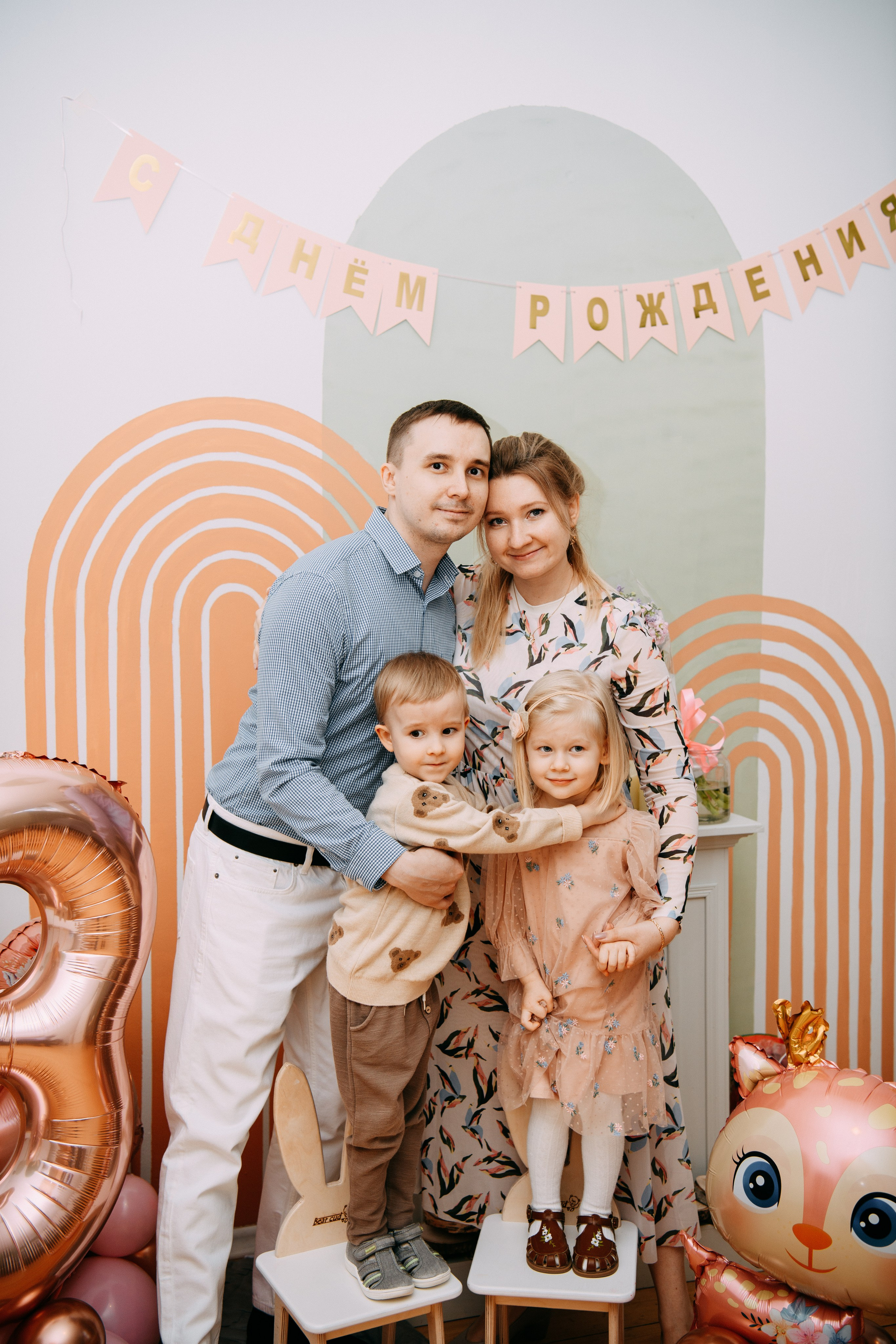 День рождения Анны Павловны. Фотограф на выписку из роддома в Москве и МО
