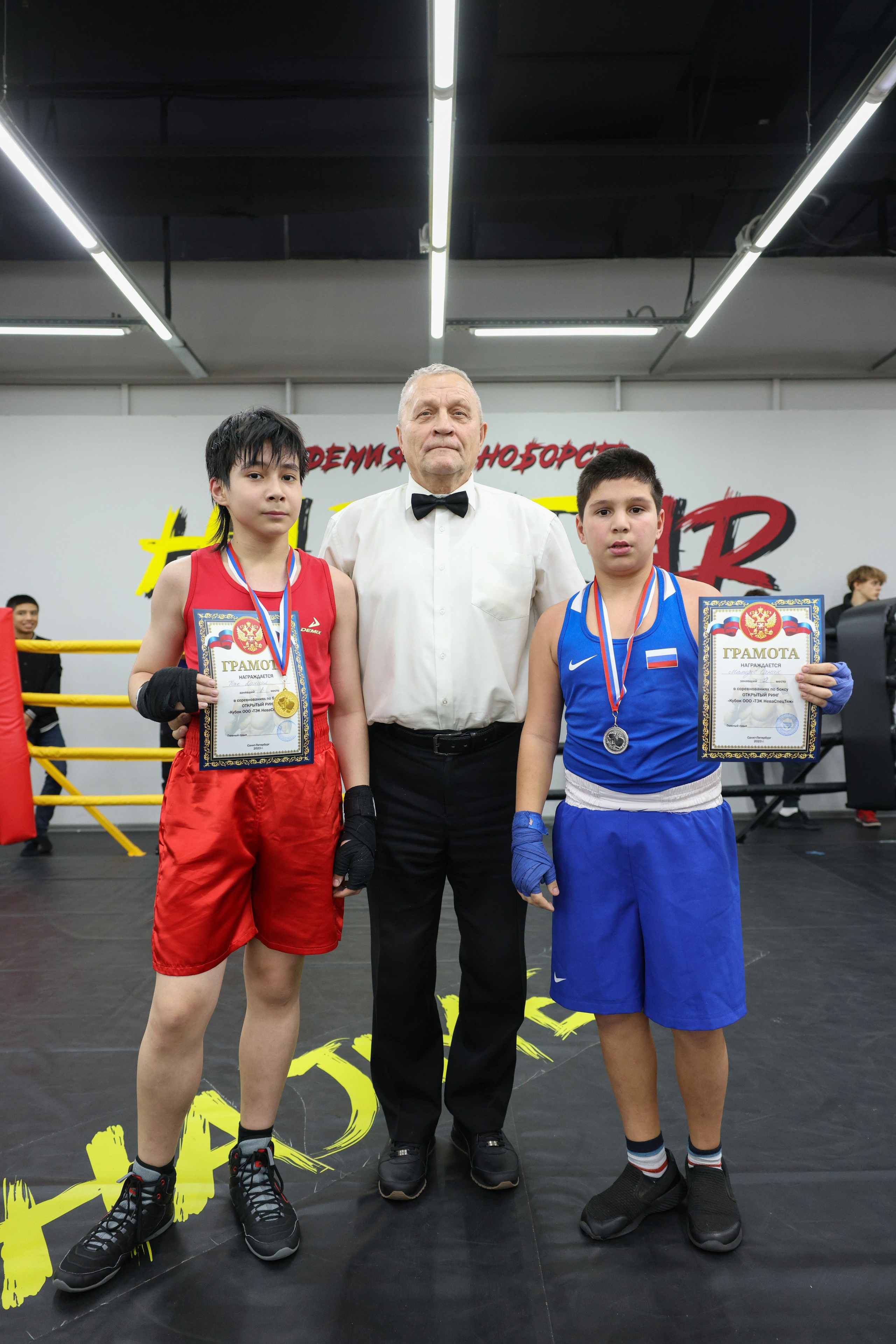 Открытый ринг «кубок ООО «ТЭК НеваСпецТяж». Фотограф Александр Заломаев