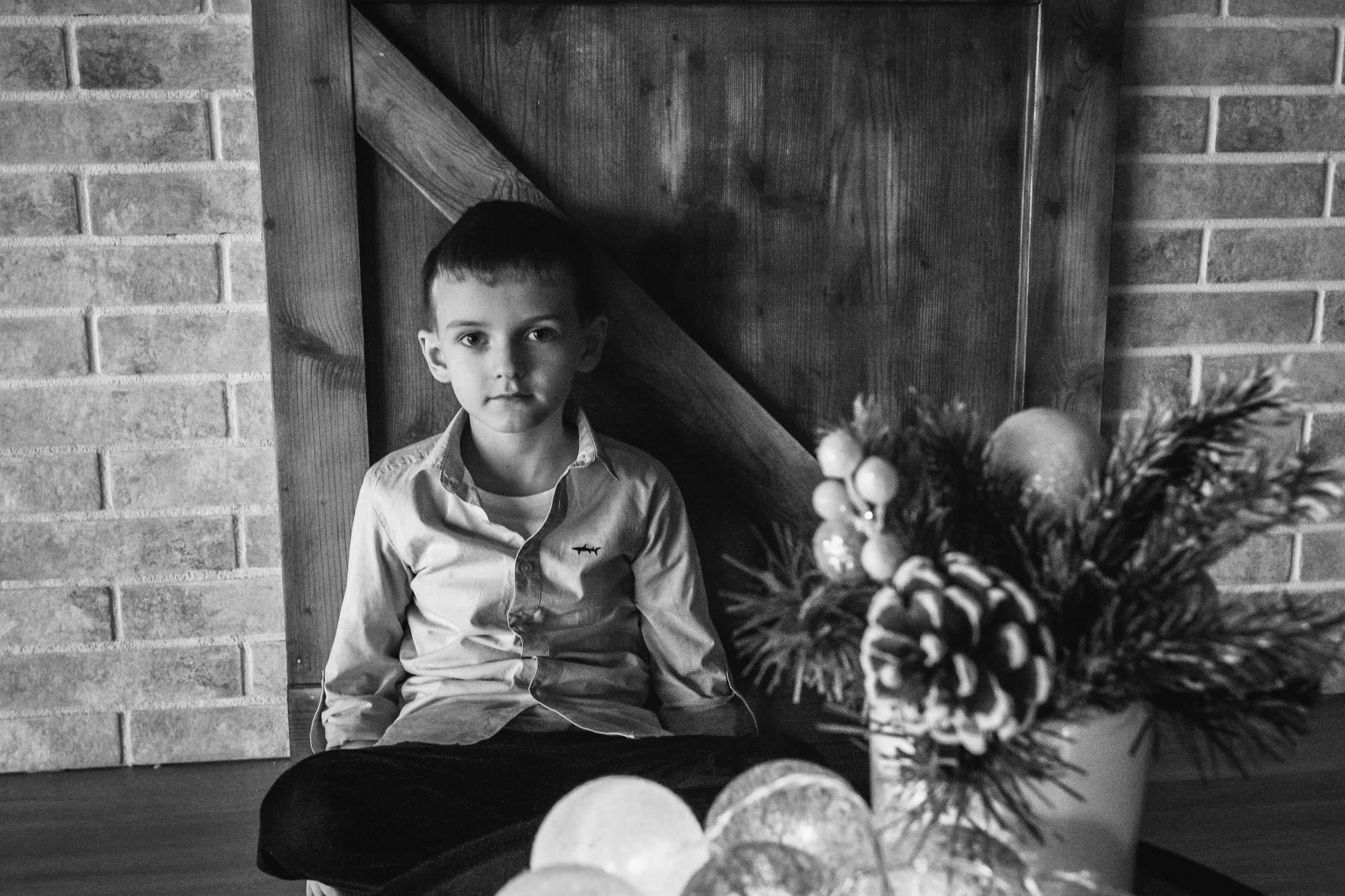 Фотосессия в студии Новогодняя. Семейный, Детский, Репортажный фотограф в Санкт-Петербурге Погодина Лю