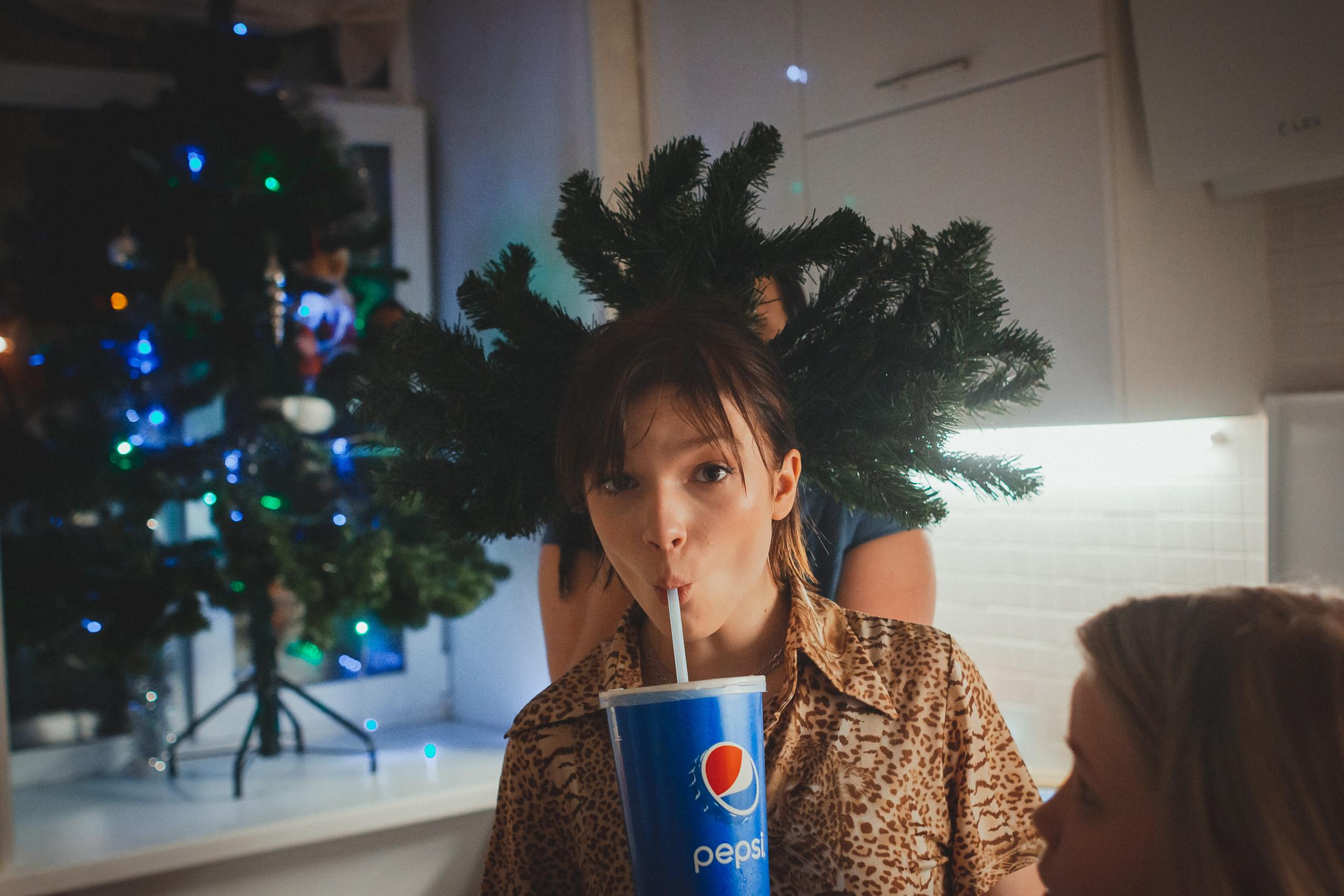 Семейная Домашняя фотосессия Новый Год. Семейный, Детский, Репортажный фотограф в Санкт-Петербурге Погодина Лю