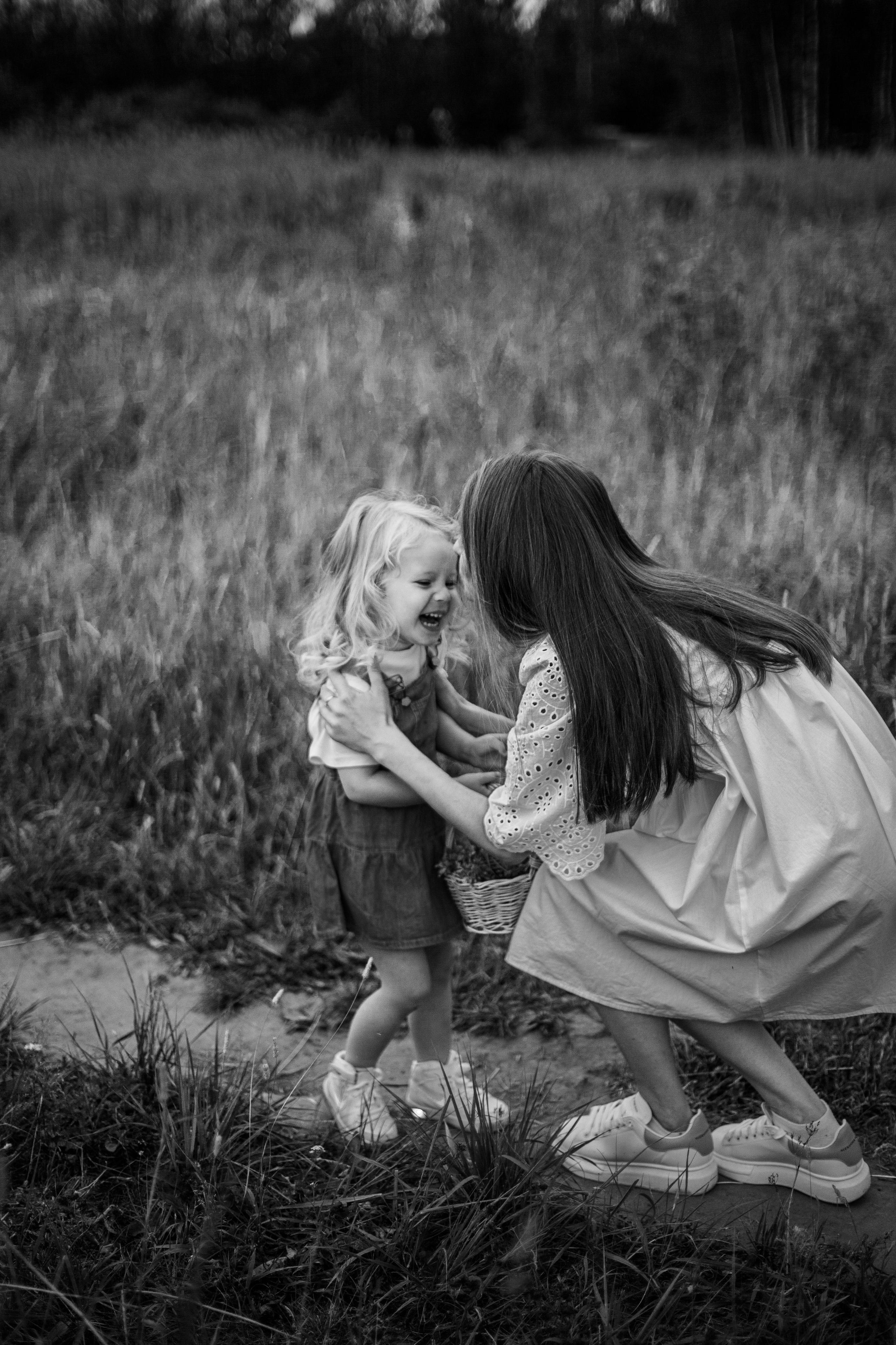 Фотосессия в цветущем поле. Фотограф Наталья Яковлева, Санкт-Петербург. Семьи, ньюборн, крещения