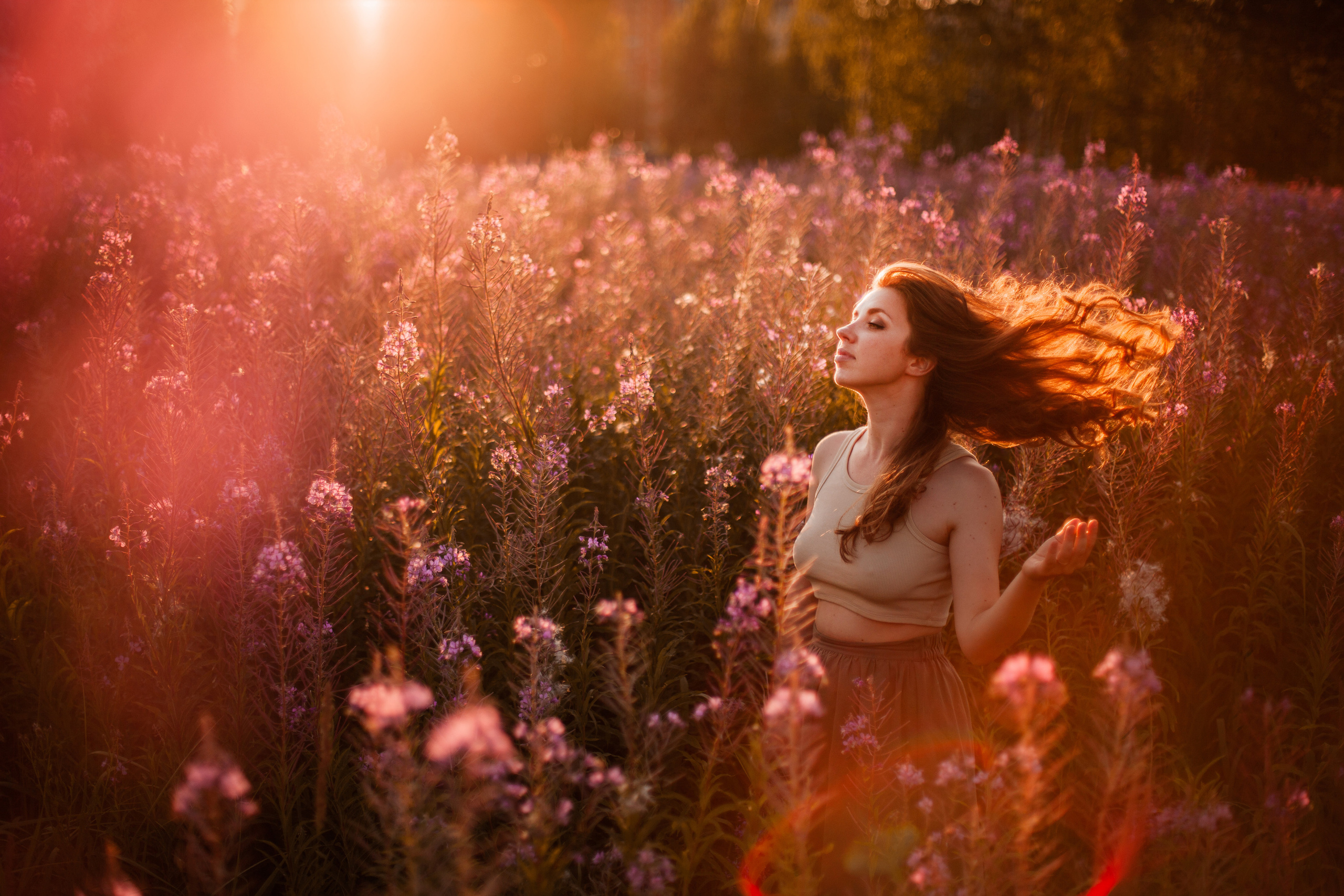 Съемка в поле. Фотограф Наталья Яковлева, Санкт-Петербург. Семьи, ньюборн, крещения