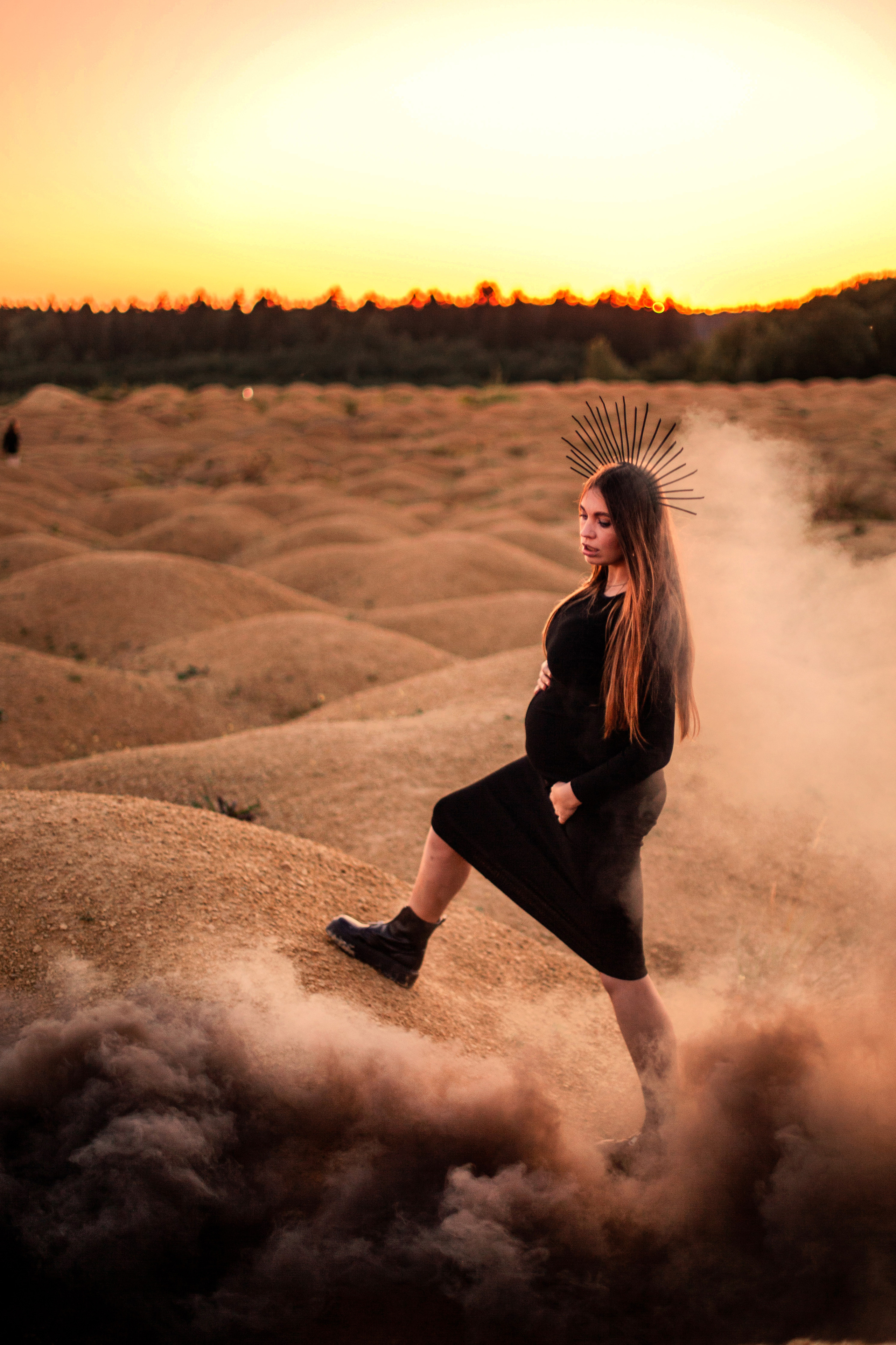 В ожидании малыша на Борницком карьере. Фотограф Наталья Яковлева, Санкт-Петербург. Семьи, ньюборн, крещения