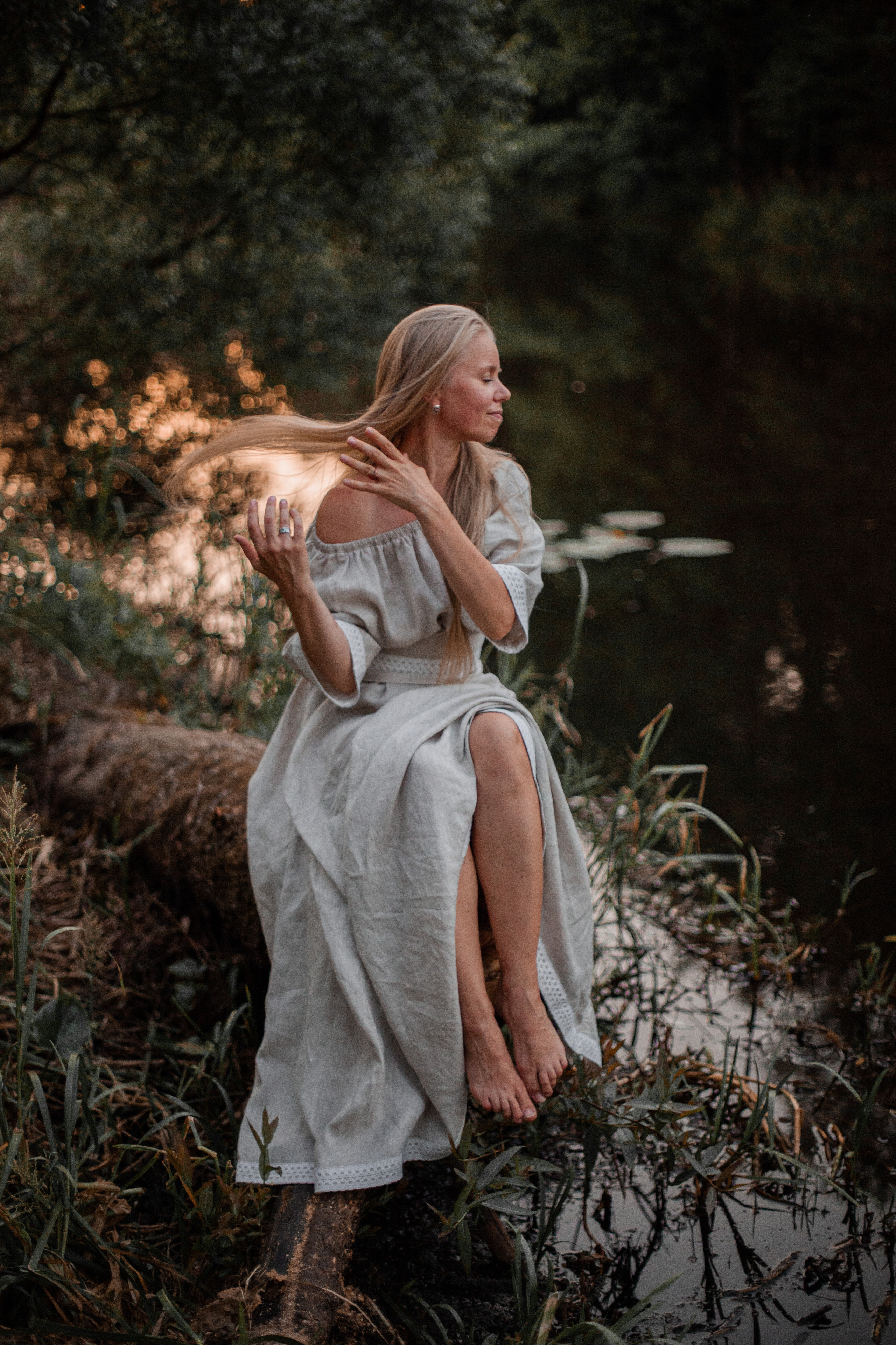 Закатная прогулка в парке Приютино. Фотограф Наталья Яковлева, Санкт-Петербург. Семьи, ньюборн, крещения