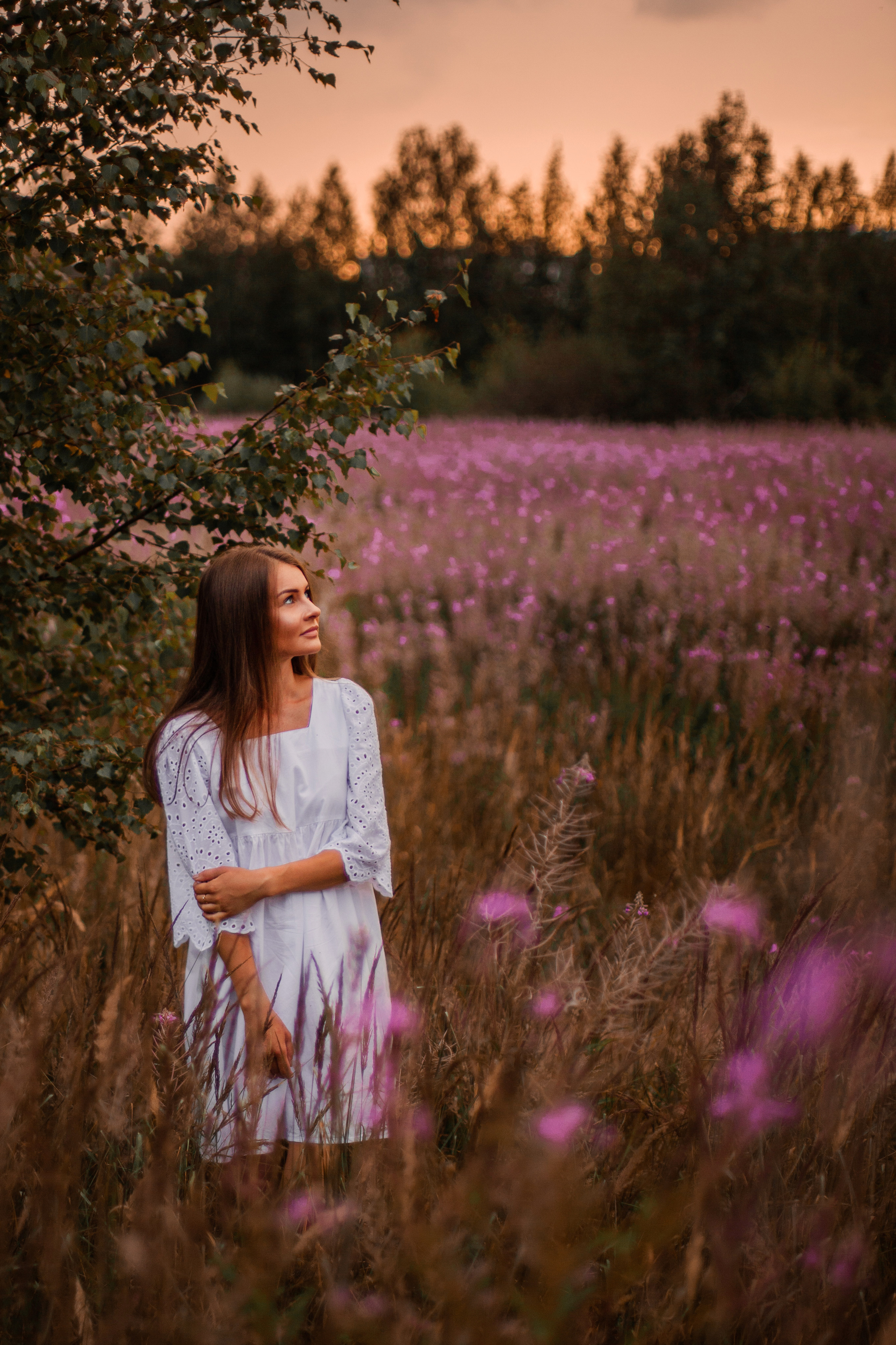Фотосессия в цветущем поле. Фотограф Наталья Яковлева, Санкт-Петербург. Семьи, ньюборн, крещения