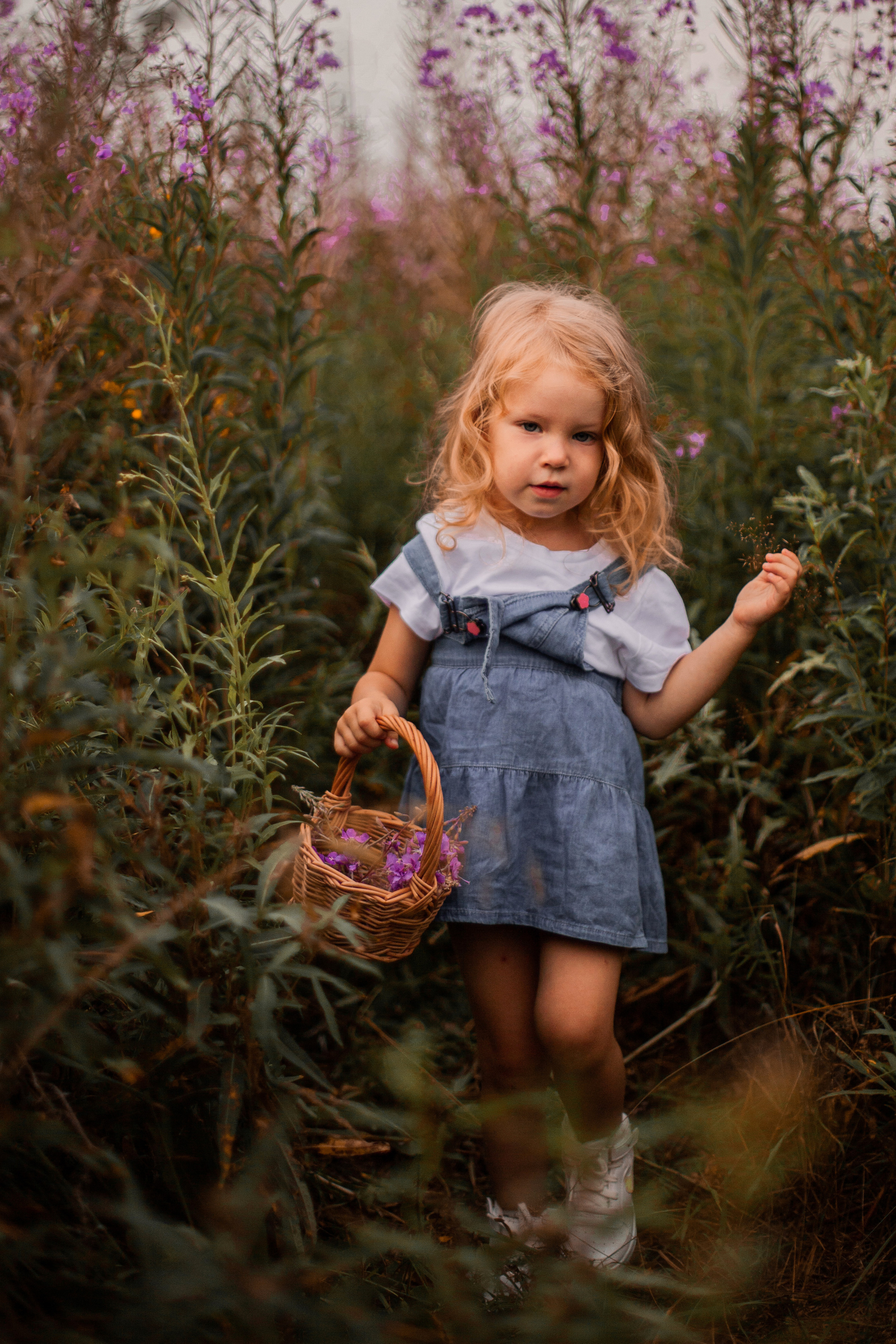 Фотосессия в цветущем поле. Фотограф Наталья Яковлева, Санкт-Петербург. Семьи, ньюборн, крещения
