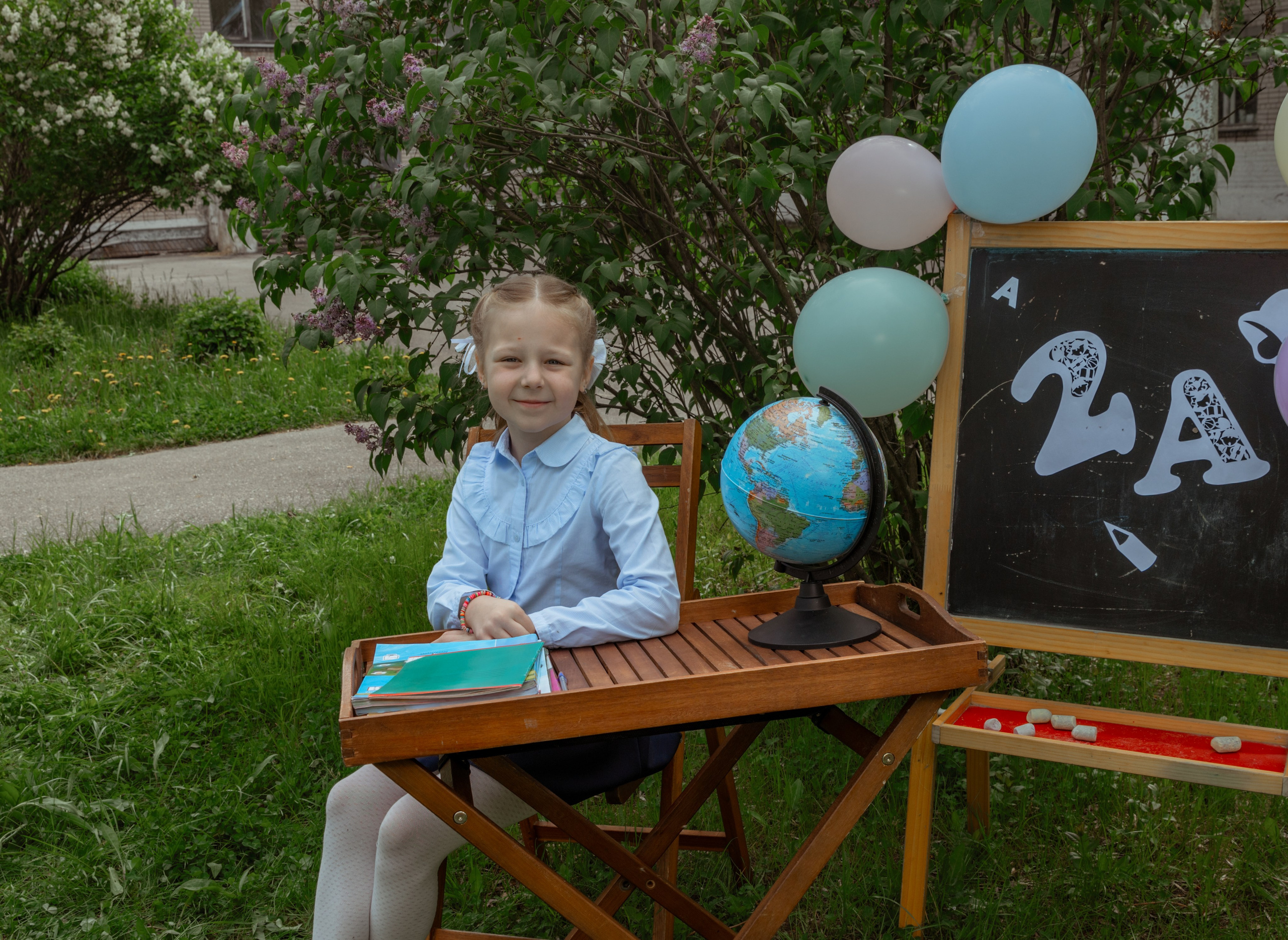 Школьная фотозона. Семейный и детский фотограф в Нижнем Новгороде