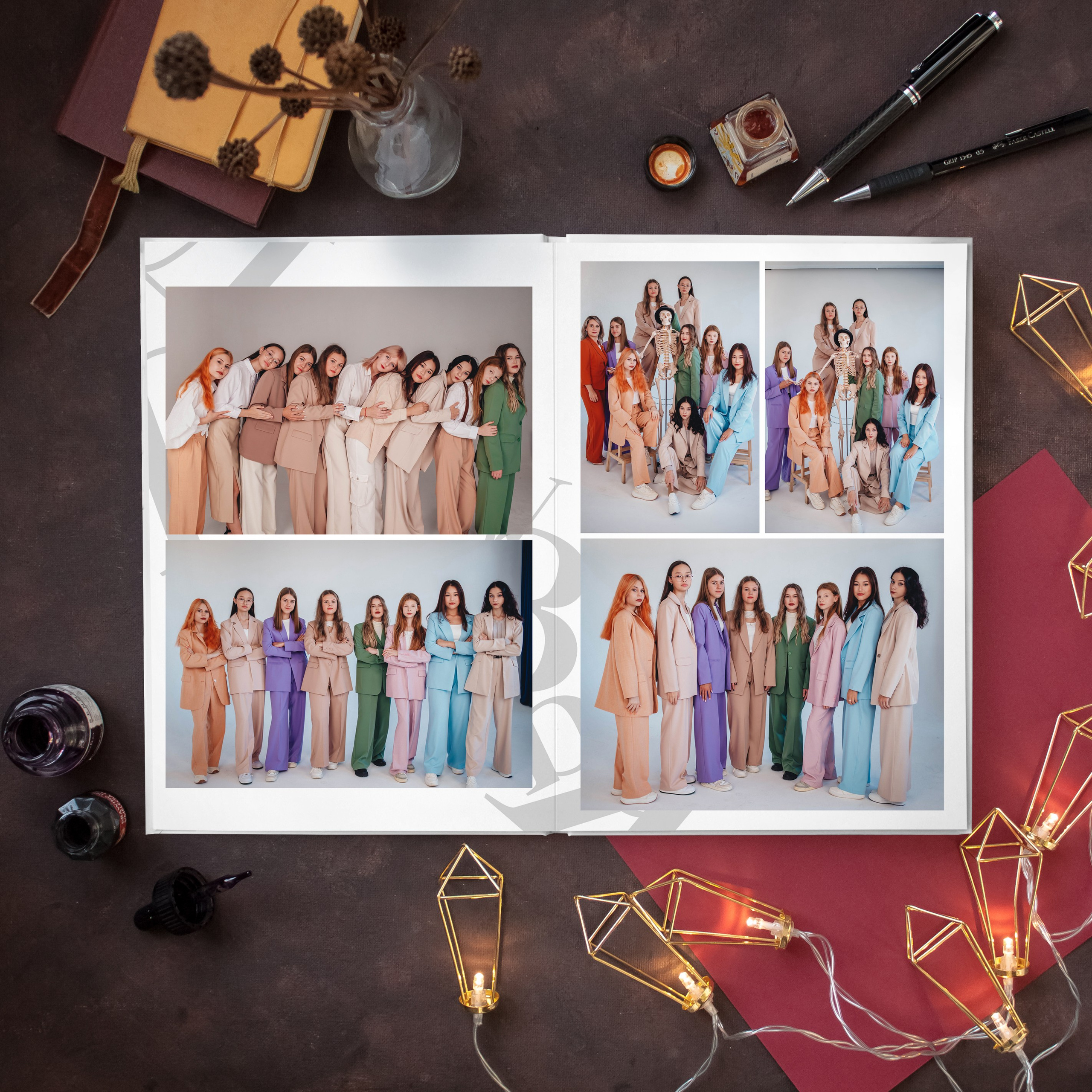 Белый. Дизайнер fotokniga_ast